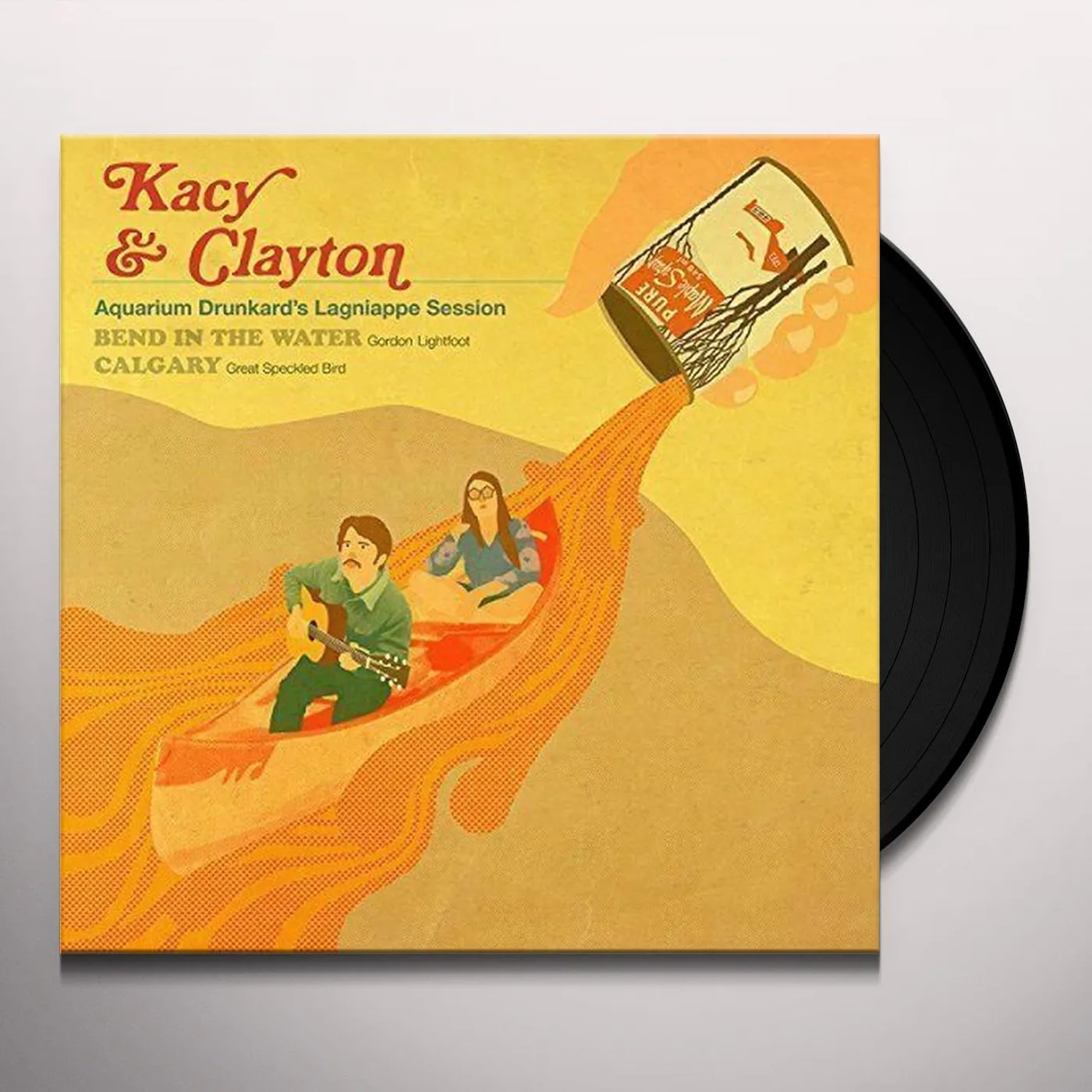 Kacy & Clayton AQUARIUM DRUNKARD'S LAGNIAPPE SESSION Vinyl Record