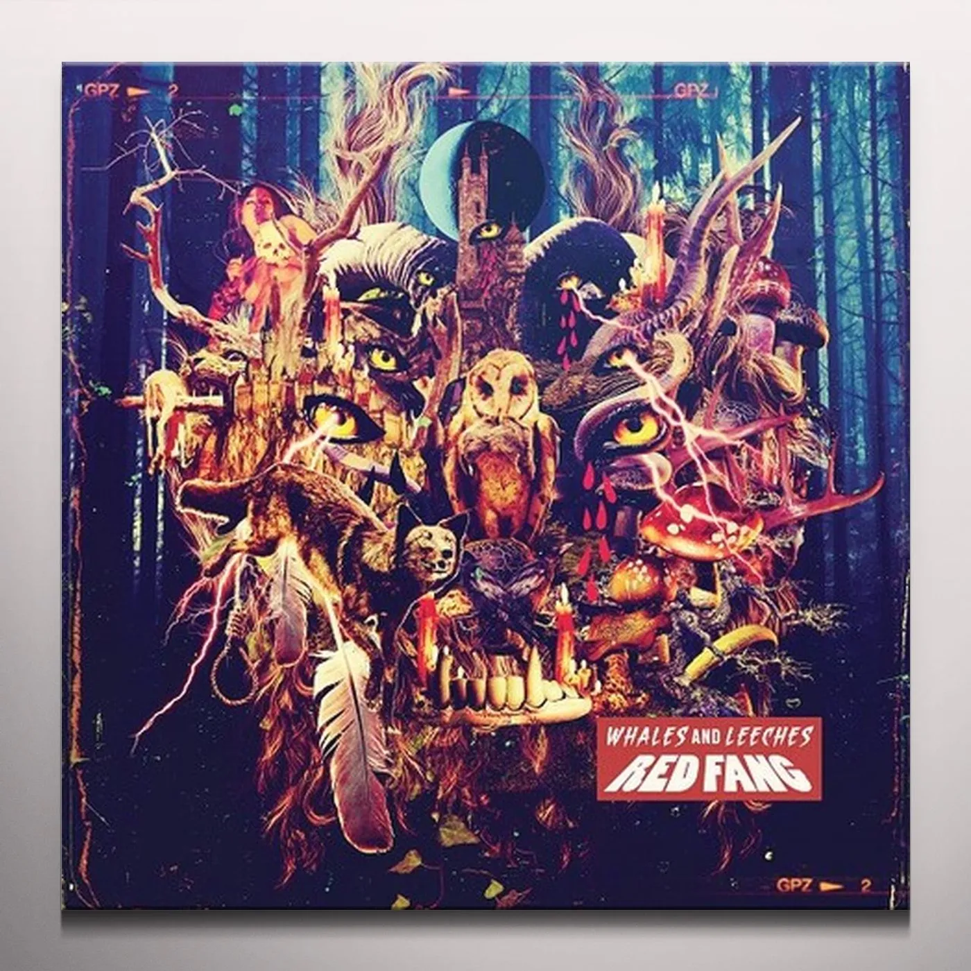 Red Fang WHALES & LEECHES (METALLIC GOLD VINYL) Vinyl Record - Colored Vinyl