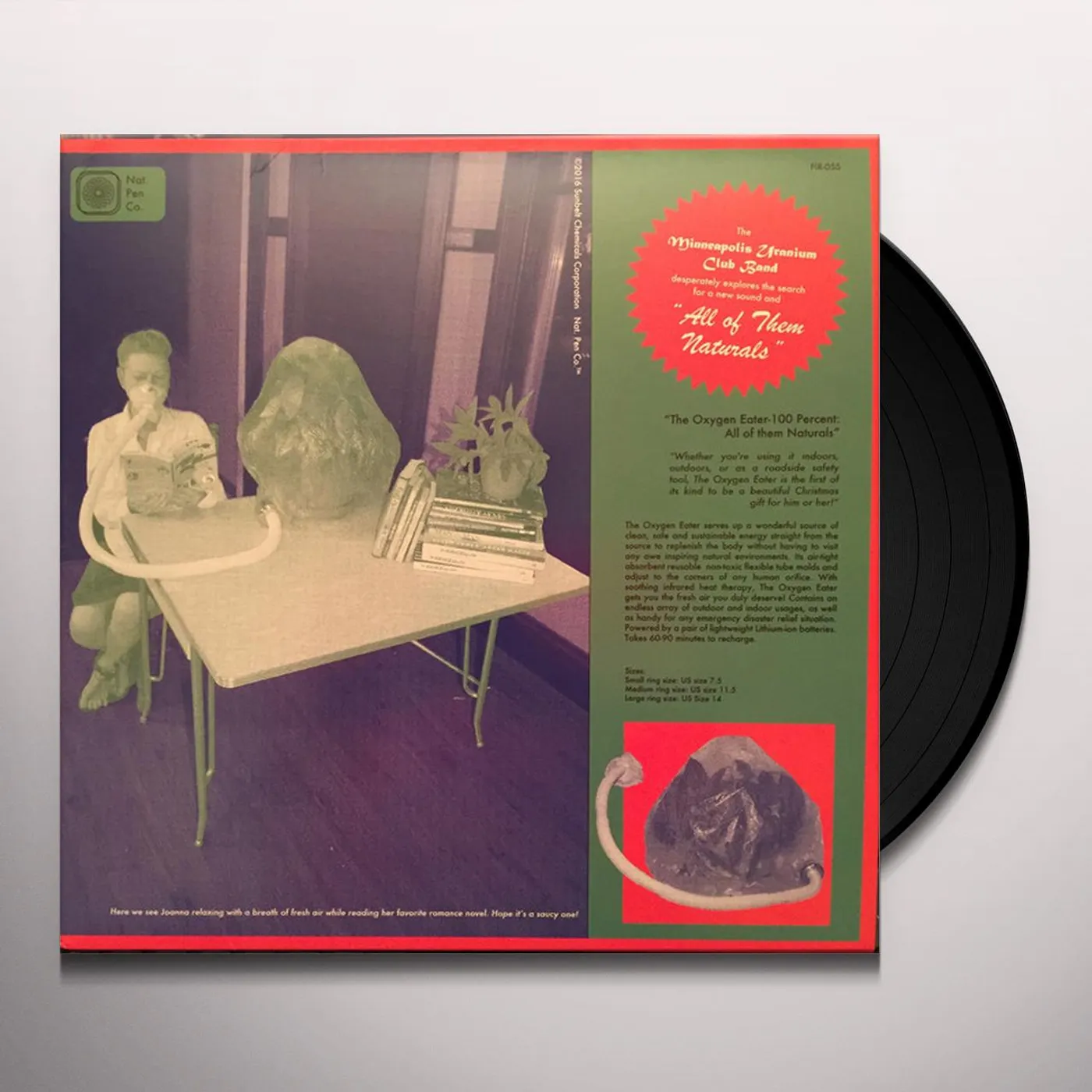 Uranium Club ALL OF THEM NATURALS Vinyl Record - UK Release