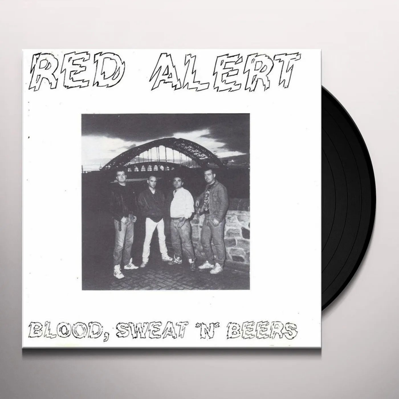 Red Alert BLOOD SWEAT N BEERS Vinyl Record