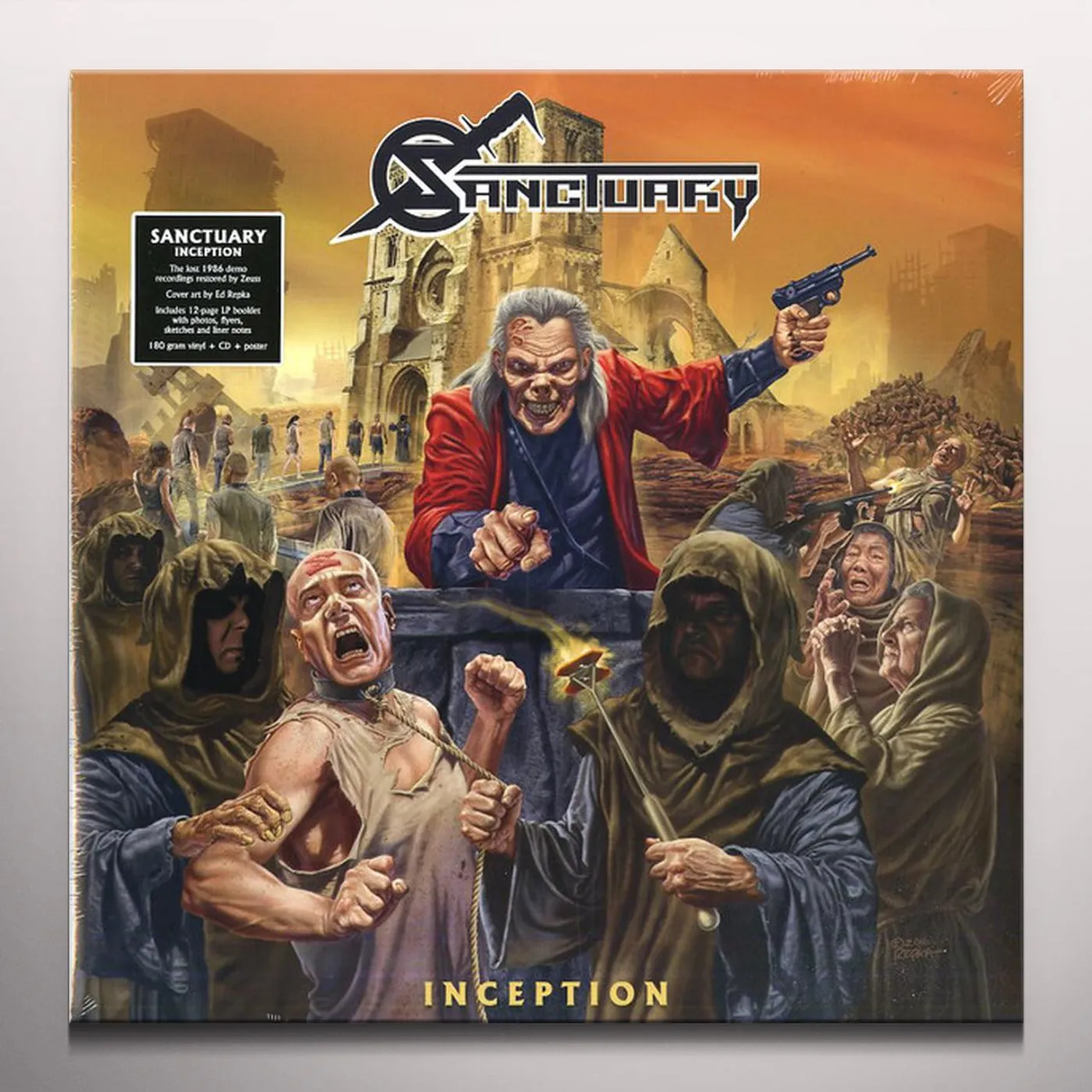 Sanctuary INCEPTION Vinyl Record - Red Vinyl