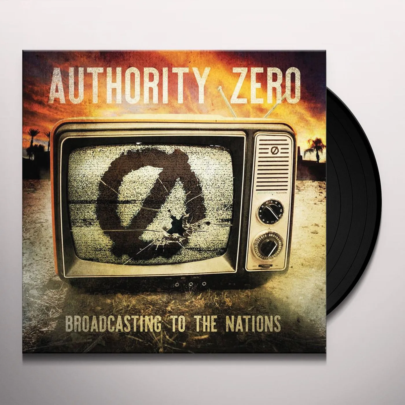Authority Zero BROADCASTING TO THE NATIONS Vinyl Record