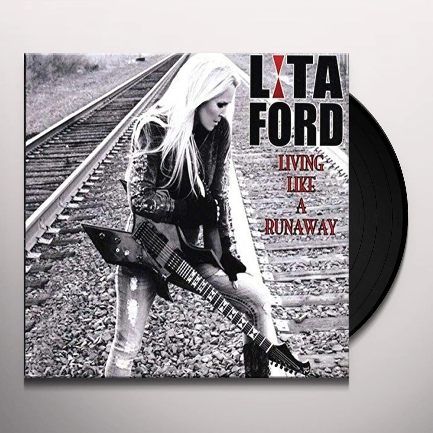 Lita Ford Living Like a Runaway Vinyl Record