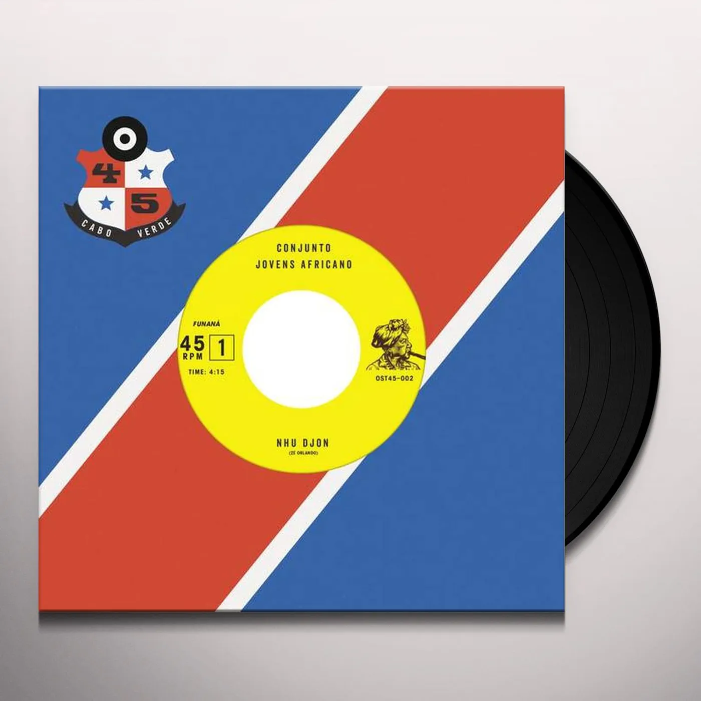 Conjunto Jovens Africanos NHU DJON / VOLTA PA TERRA Vinyl Record