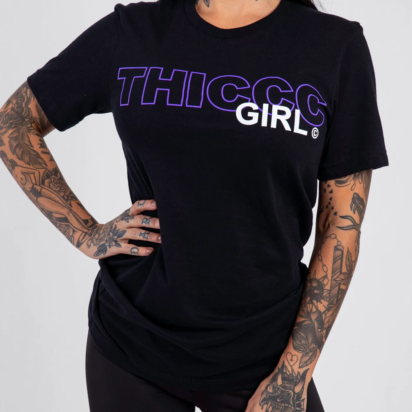 Brendan Schaub Thiccc Girl Logo Tee