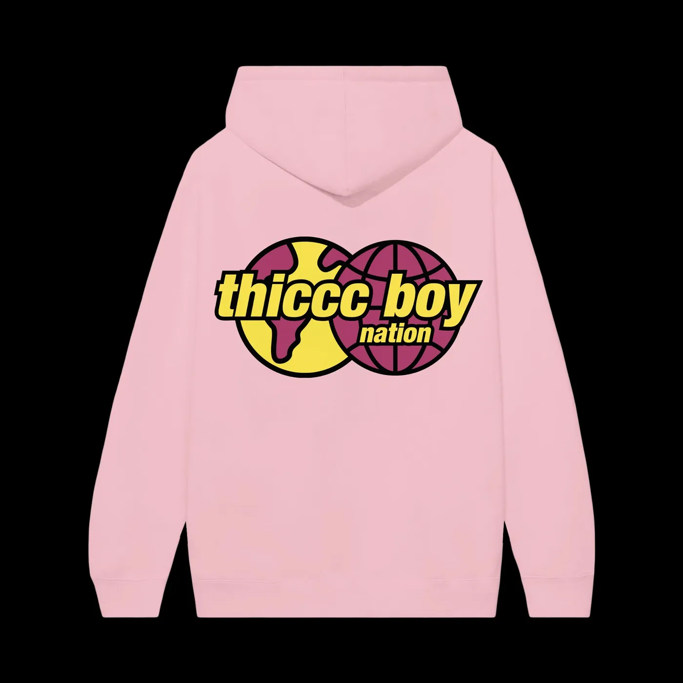 Brendan Schaub Globe Light Pink Hoodie