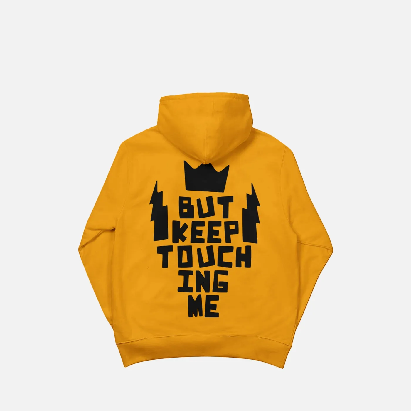 King and The Sting Don’t Touch Me Gold Hoodie
