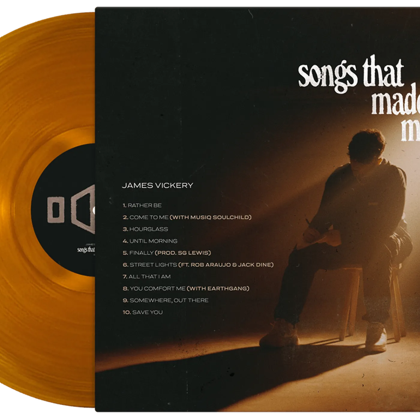 James Vickery Songs That Made Me Feel (Orange Crush Vinyl)