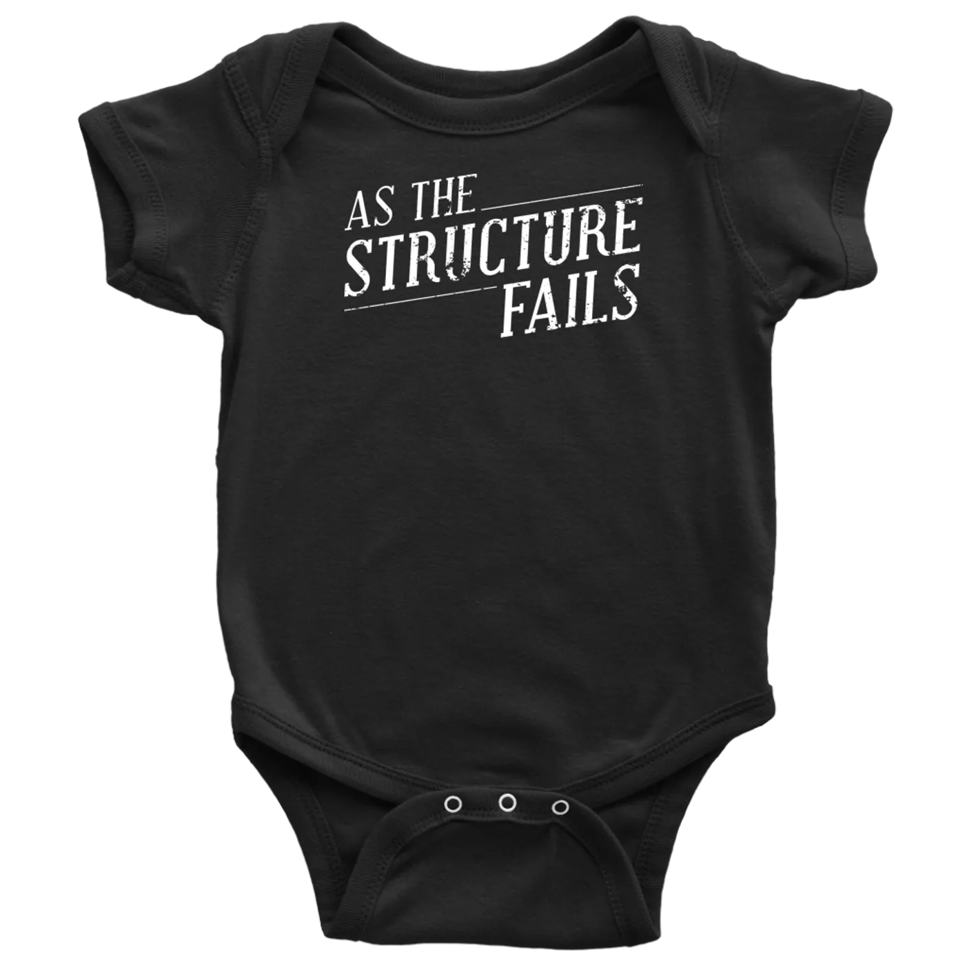 As The Structure Fails Baby Bodysuit