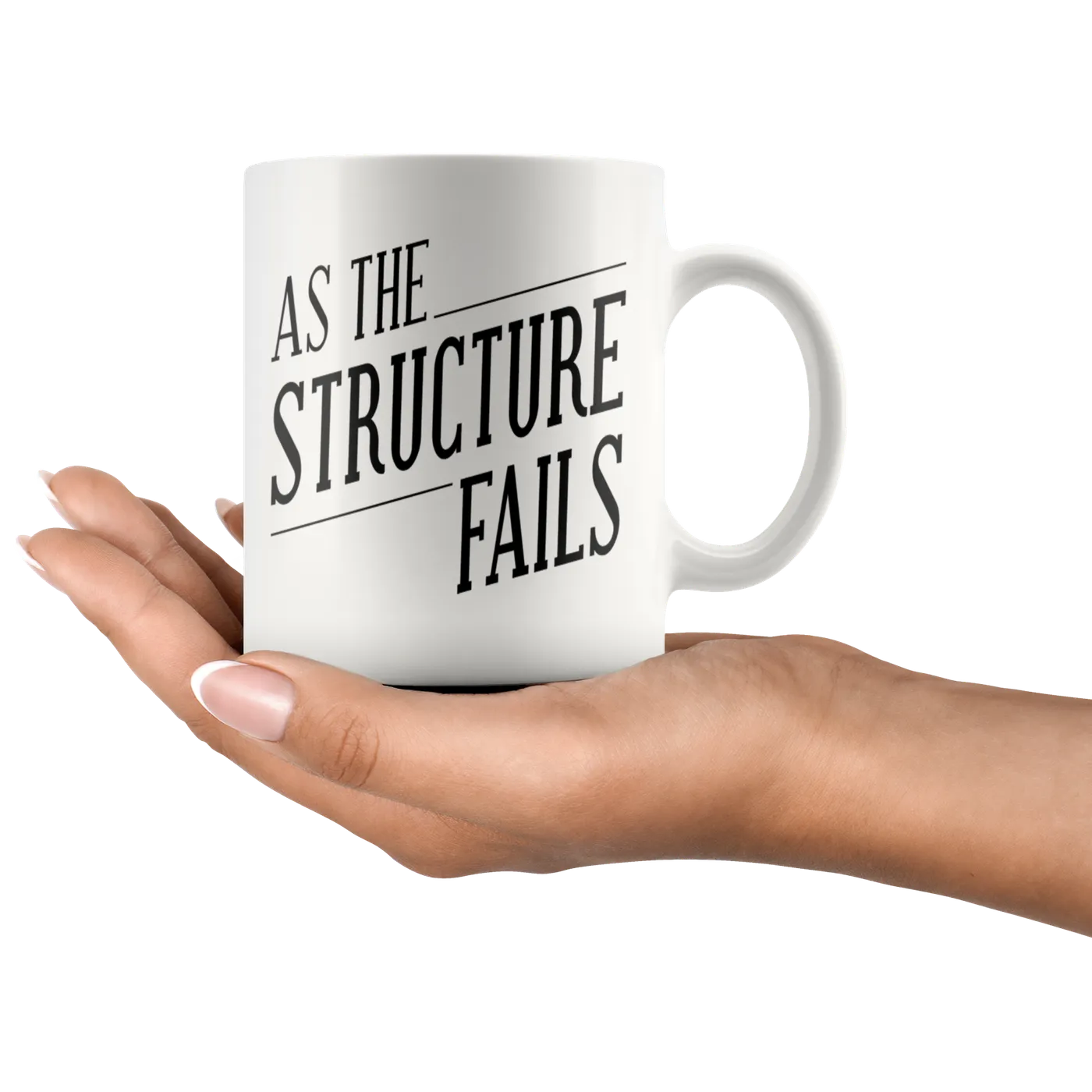 As The Structure Fails 11oz Logo Mug