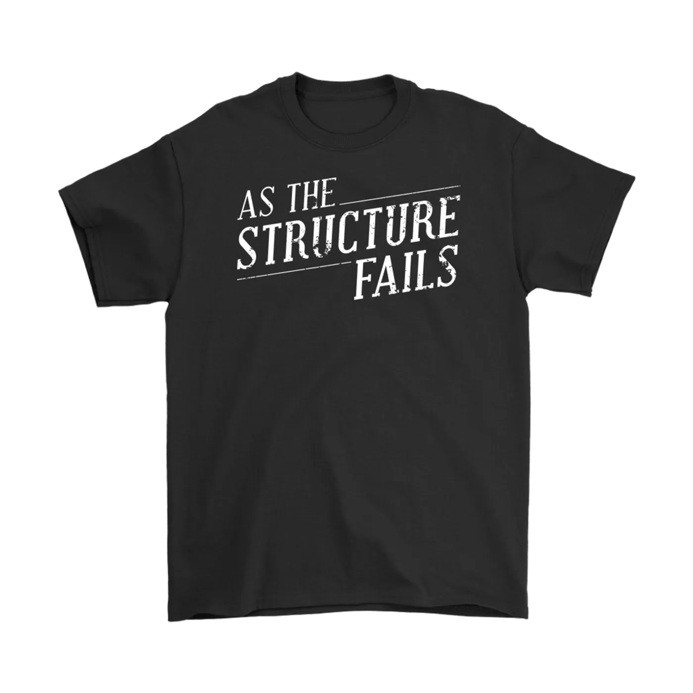 As The Structure Fails Men's Logo Tee