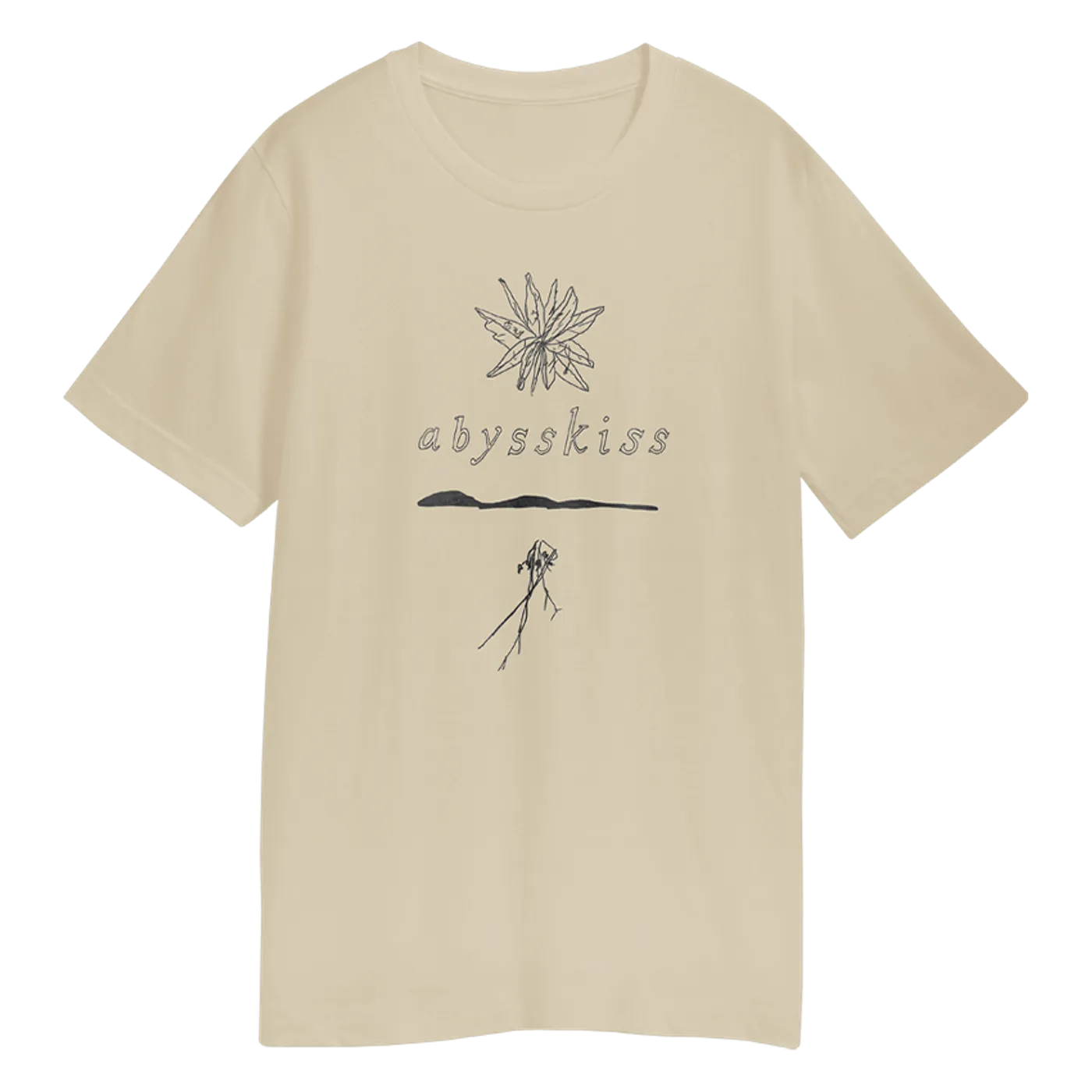 Big Thief abysskiss sketch t-shirt