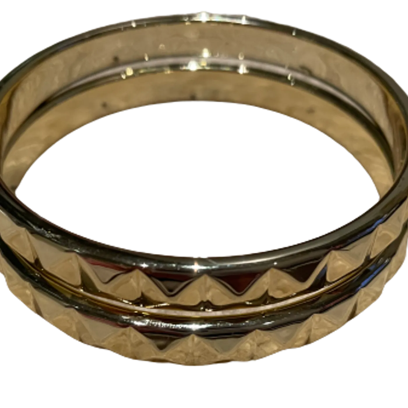 House of Hate "Gold Stud" Punk Bangles