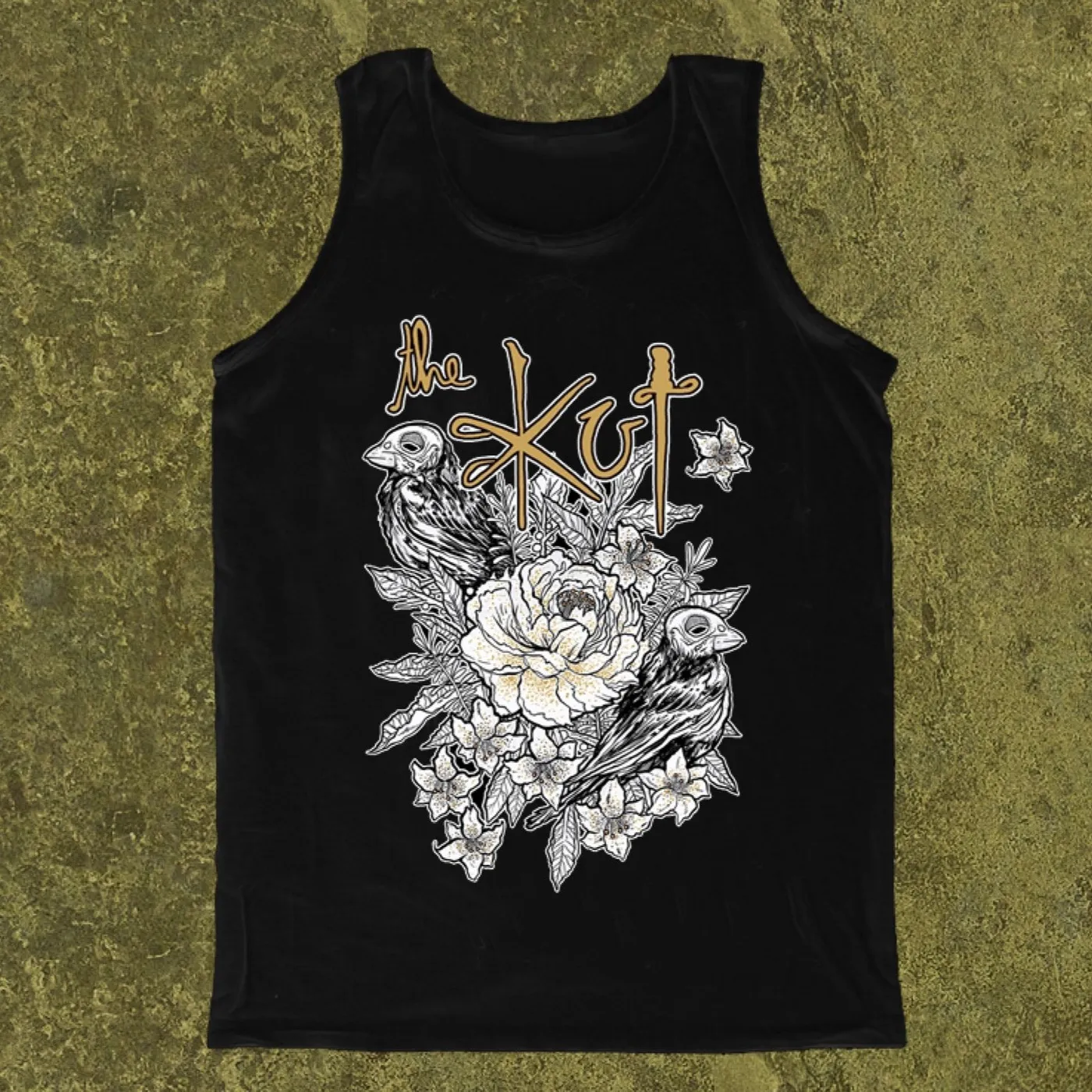 The Kut - Unisex Flight Vest Metallic Gold. XL & XXL Only