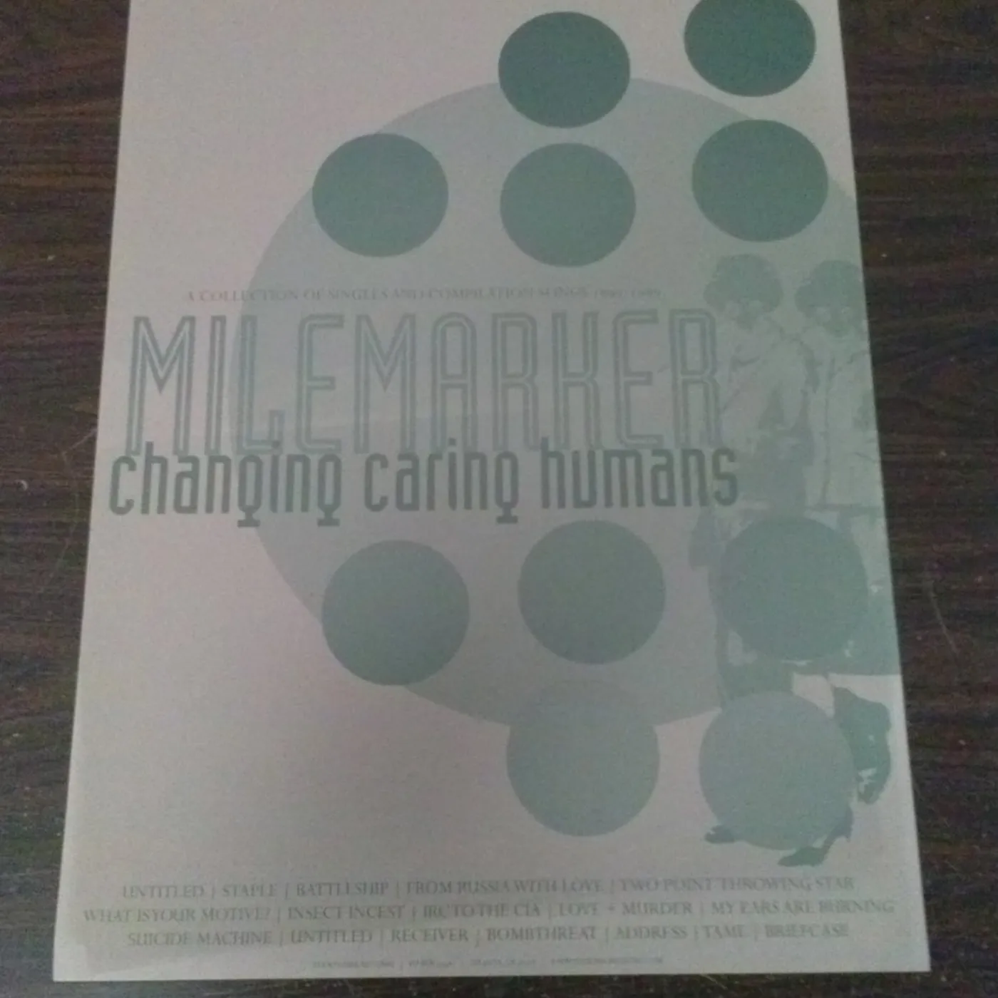 Milemarker - Changing Caring Humans Poster - posters ship separately