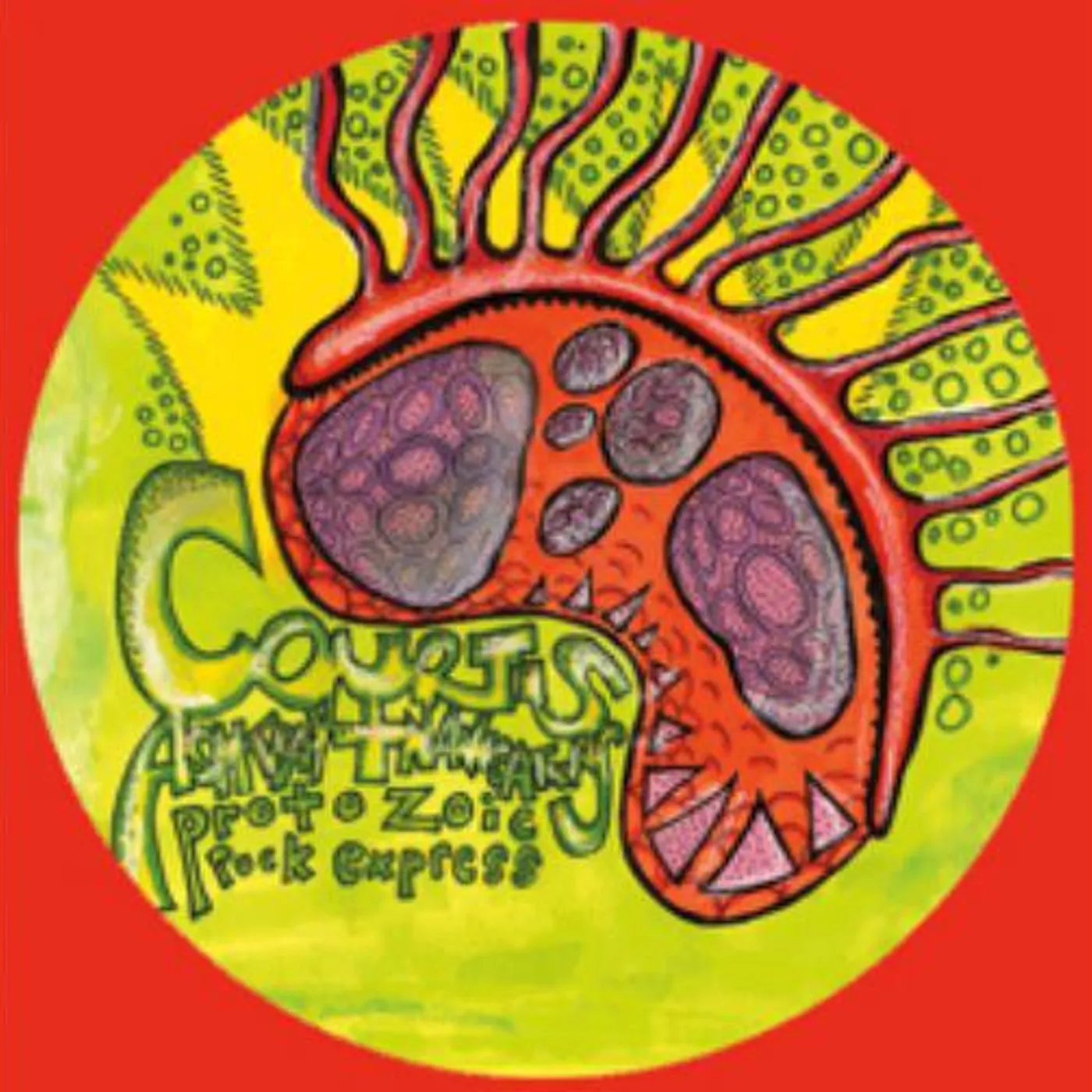 Ashtray Navigations & Anla Courtis ‎– Protozoic Rock Express CD