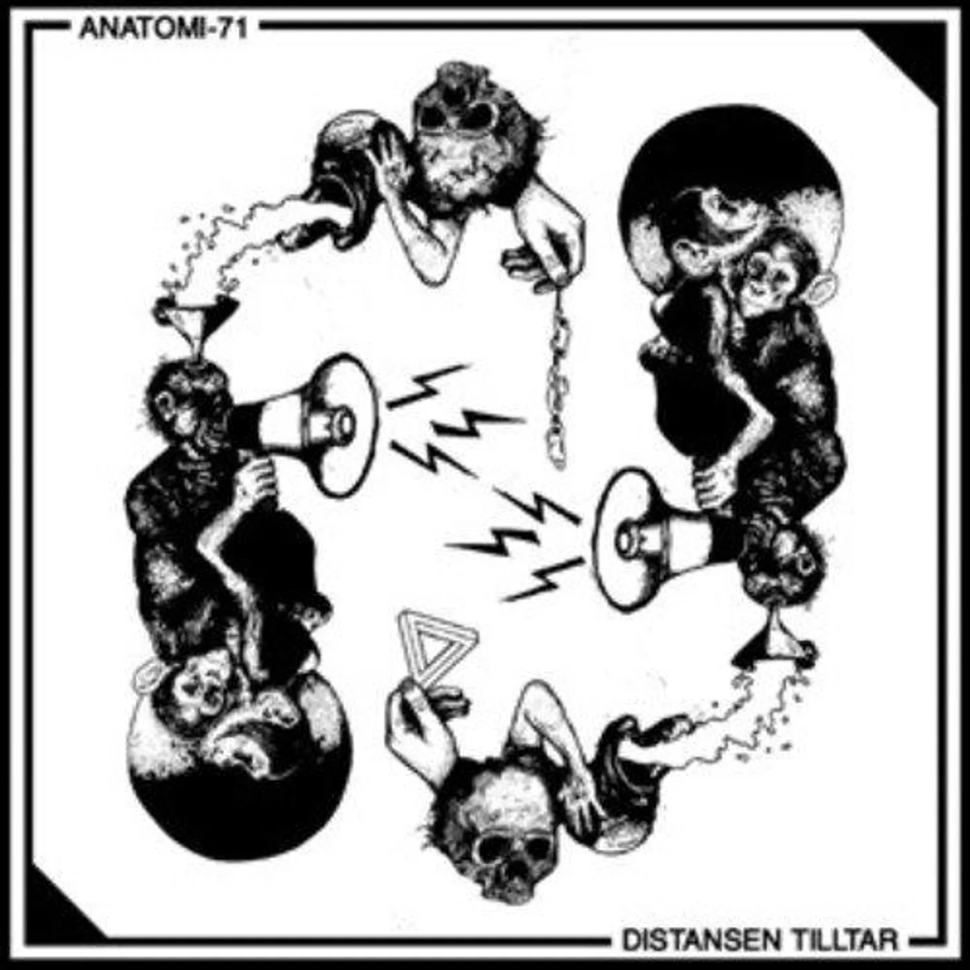 Anatomi-71 ‎– Distansen Tilltar CD