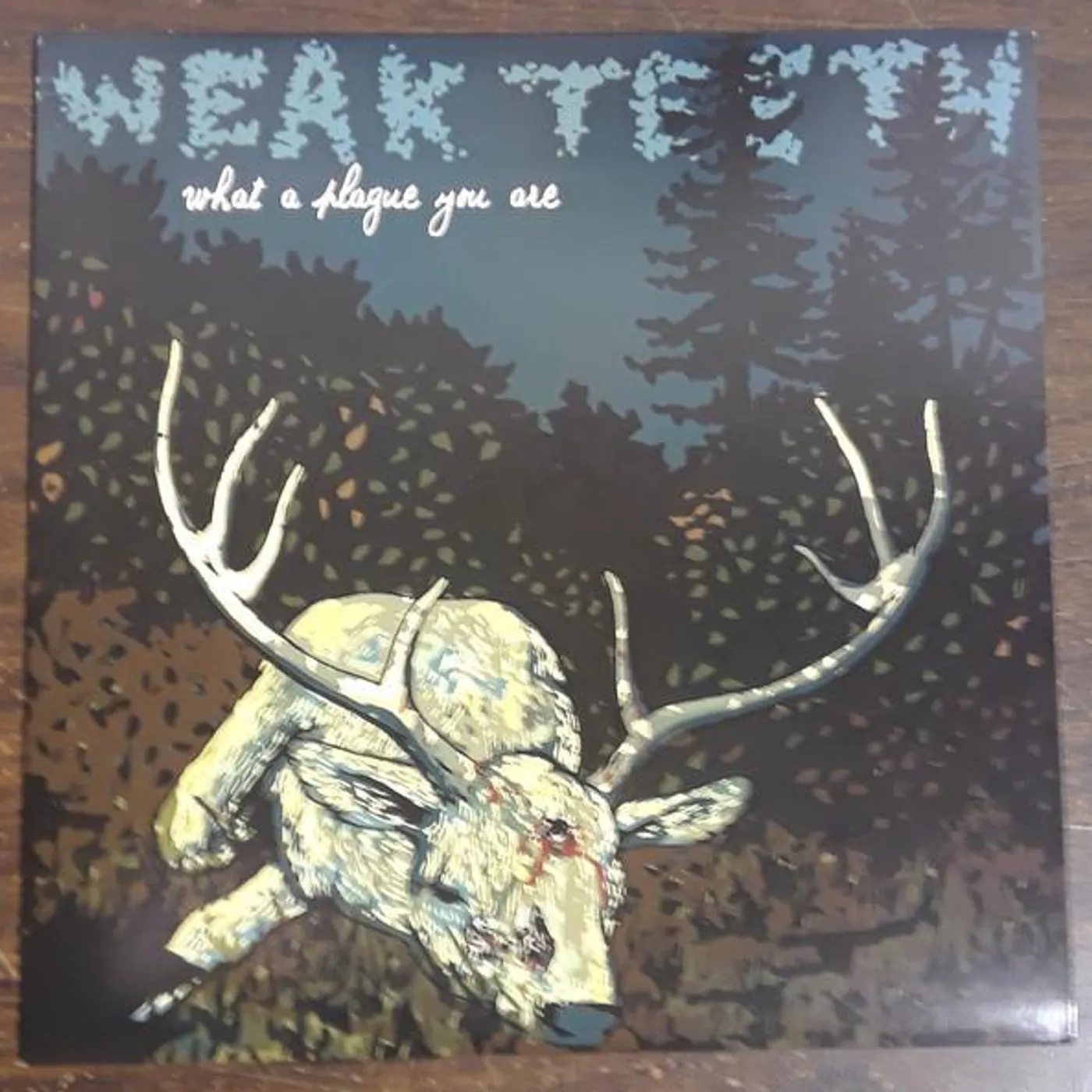 Weak Teeth ‎– What A Plague You Are lp (Vinyl)
