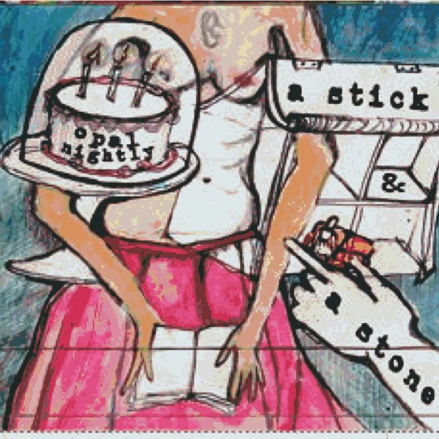 A Stick And A Stone ‎– Opal Nightly CD