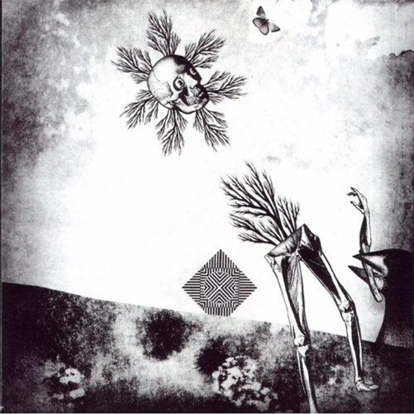 Nick Mott - Almost Entirely Of Nerves And Blood 7" + cdr