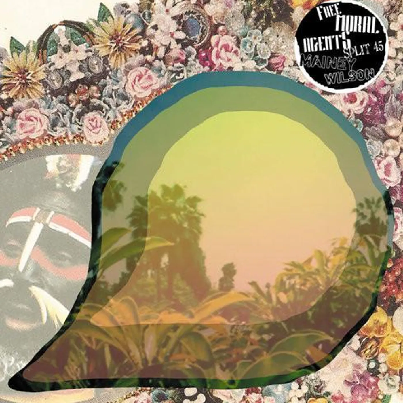 Free Moral Agents / Mainey Wilson ‎– Aravand / Veiled Visions split 7"