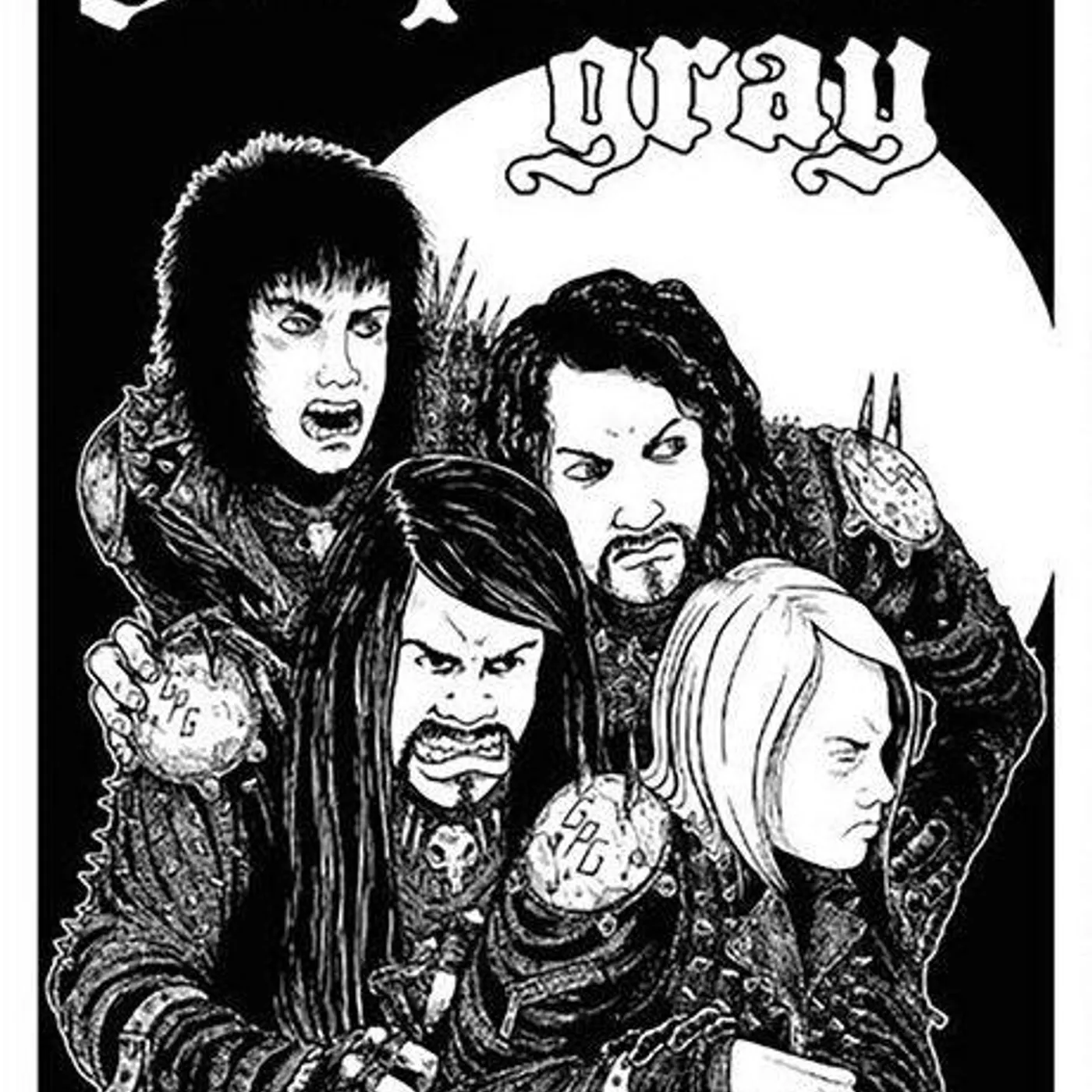 Gunpowder Gray ‎– Premonition cassette