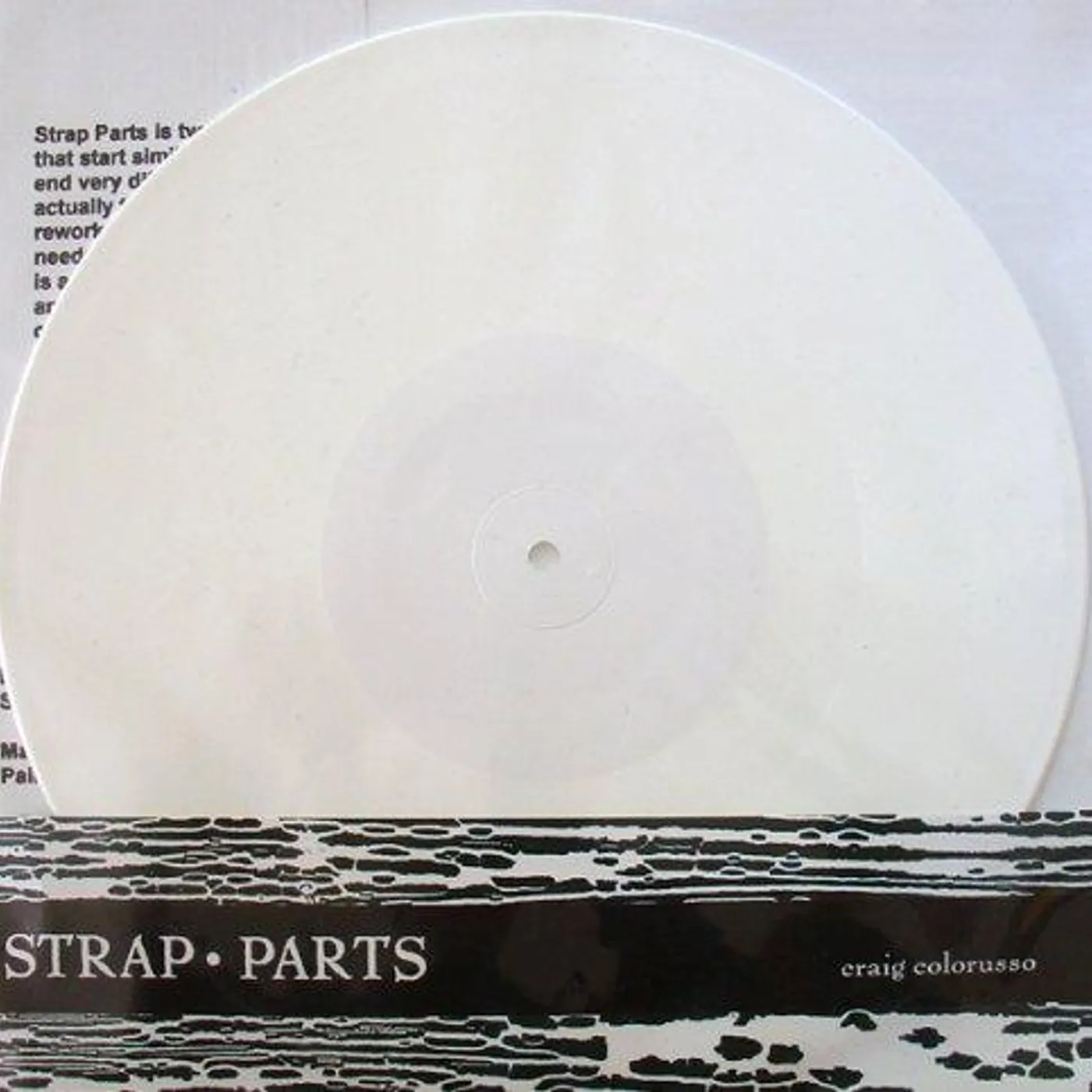 Craig Colorusso ‎– Strap Parts 10"