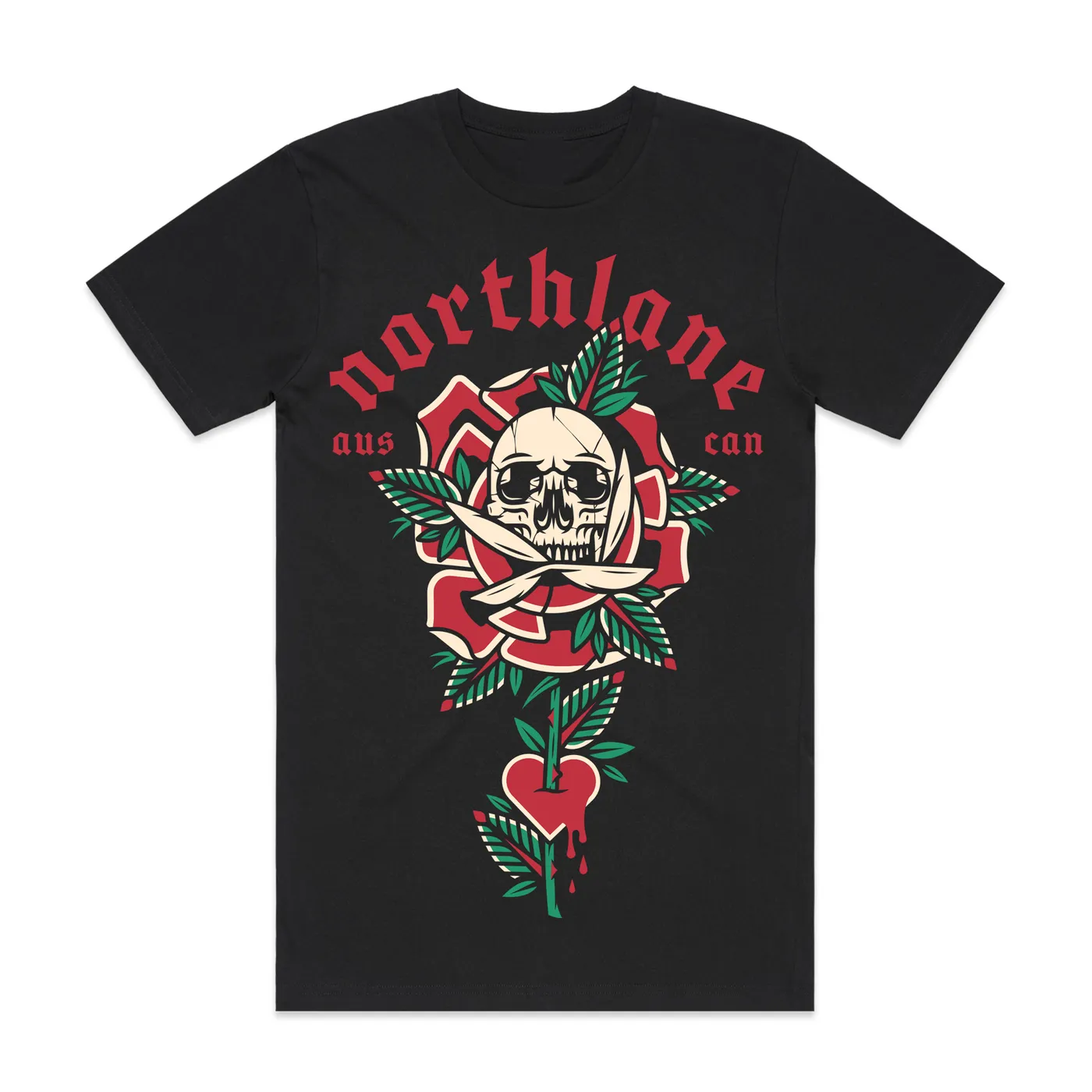 Northlane - Skull Rose T-Shirt