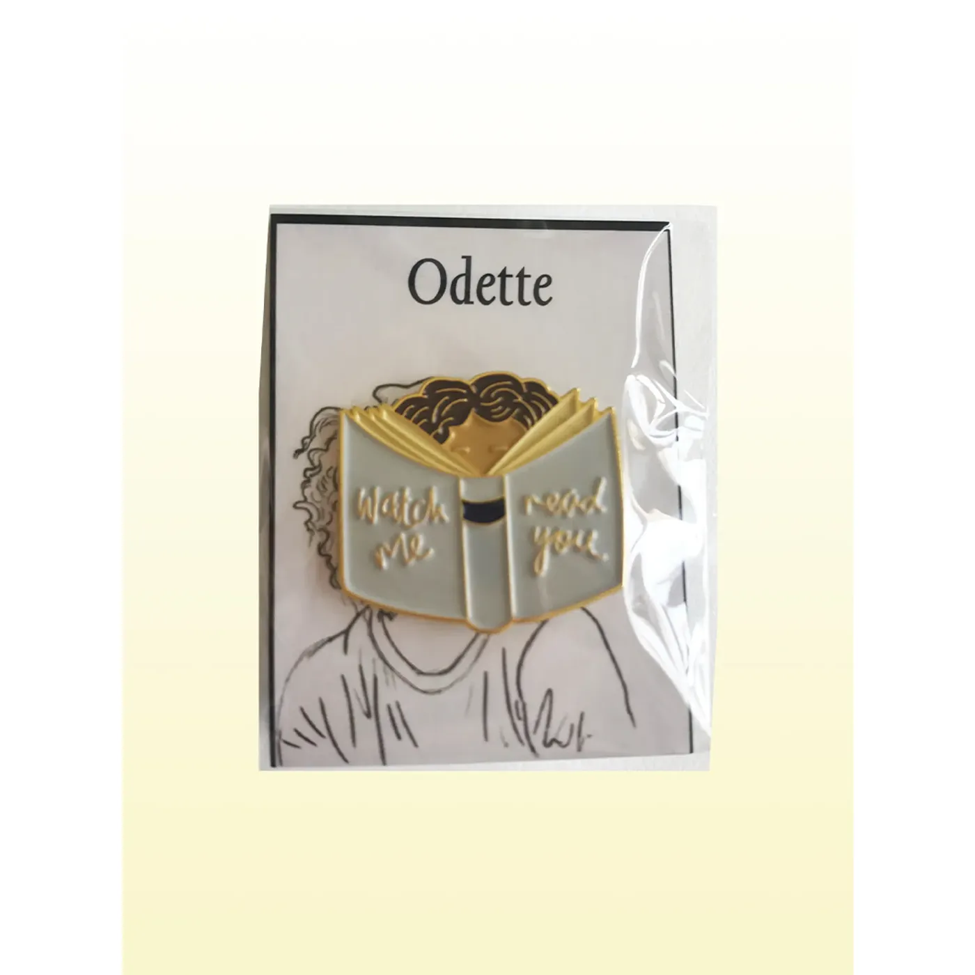 Odette | 'Hair' Book Pin