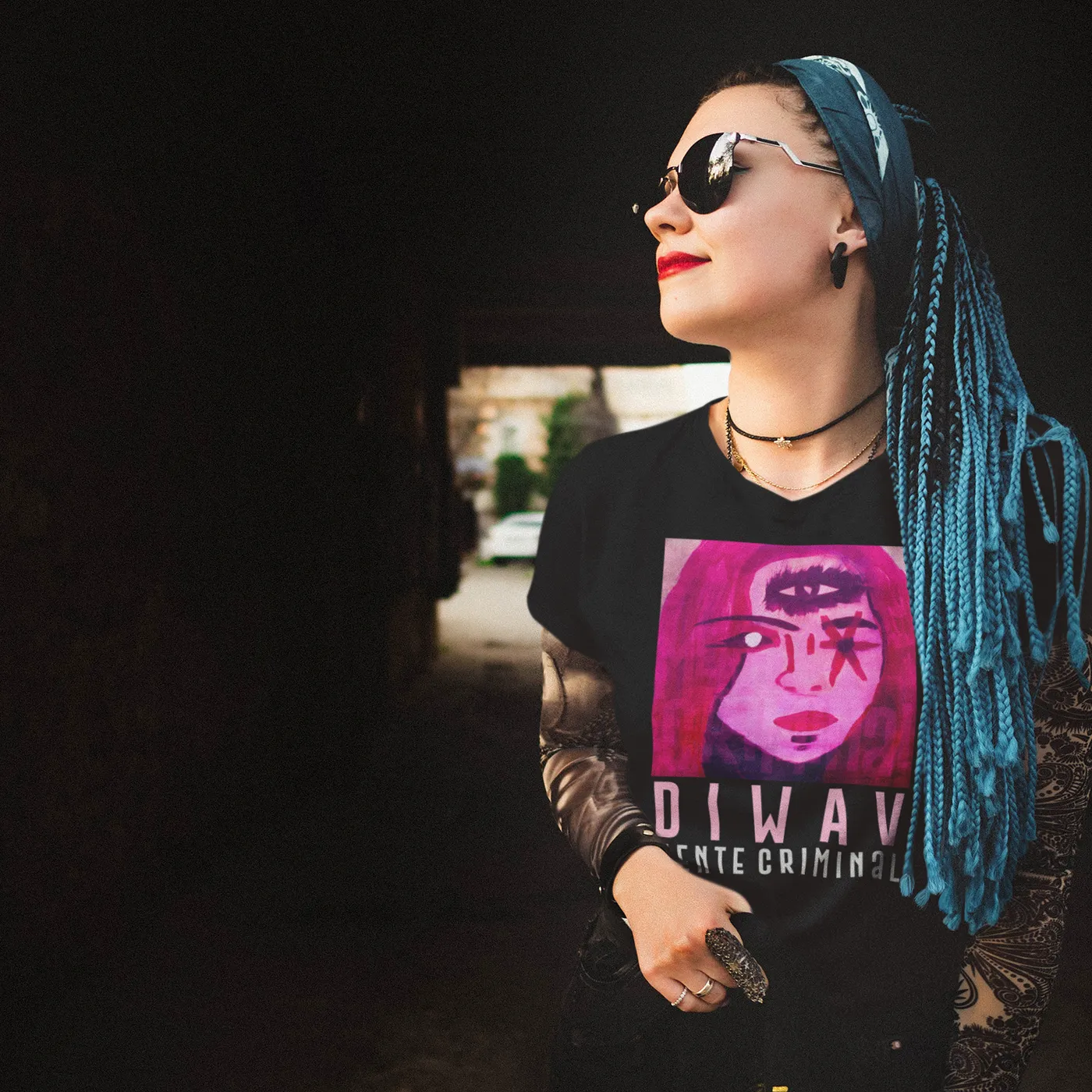 Di WAV Mente Criminal - Unisex T-Shirt