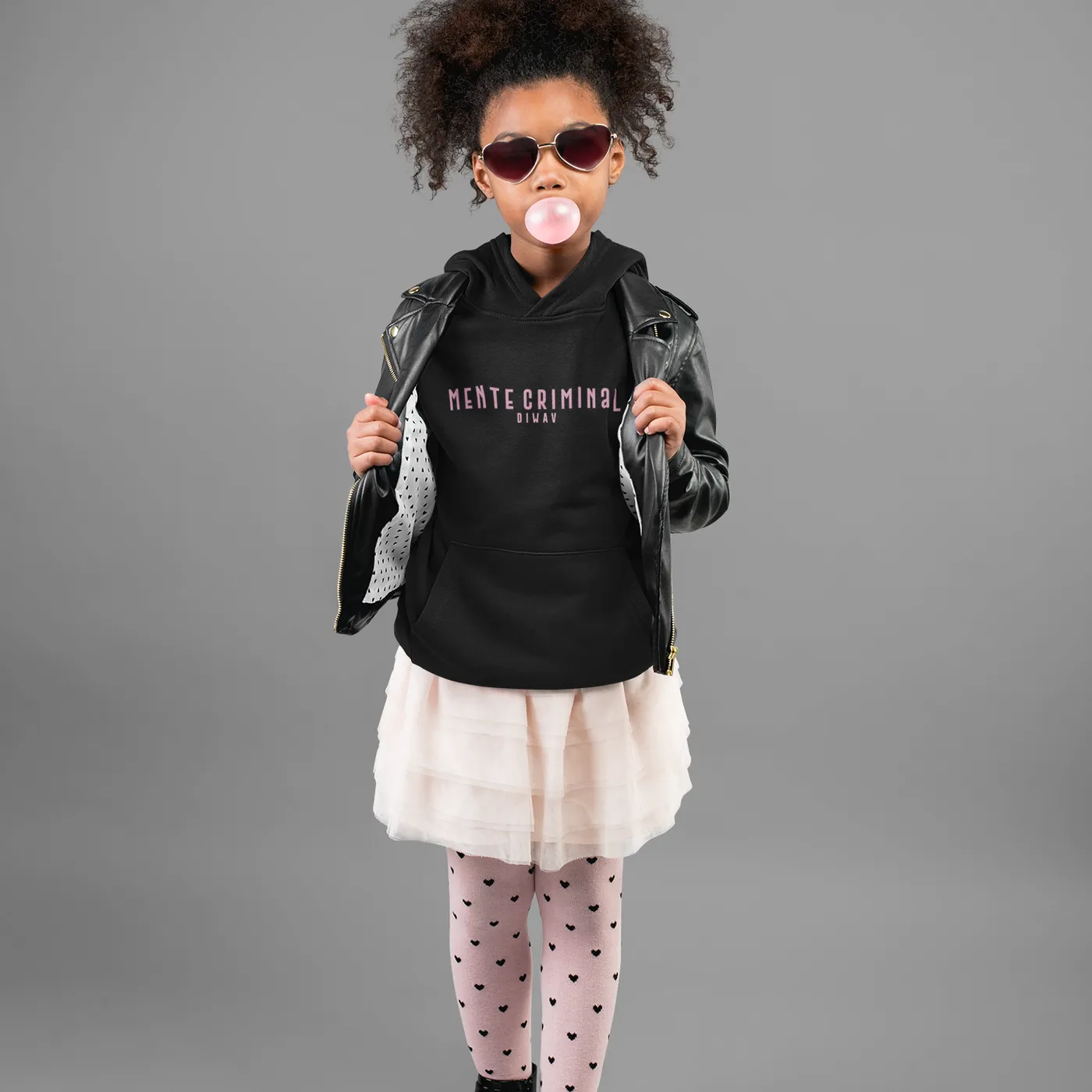 Di WAV Mente Criminal - Kids Hoodie