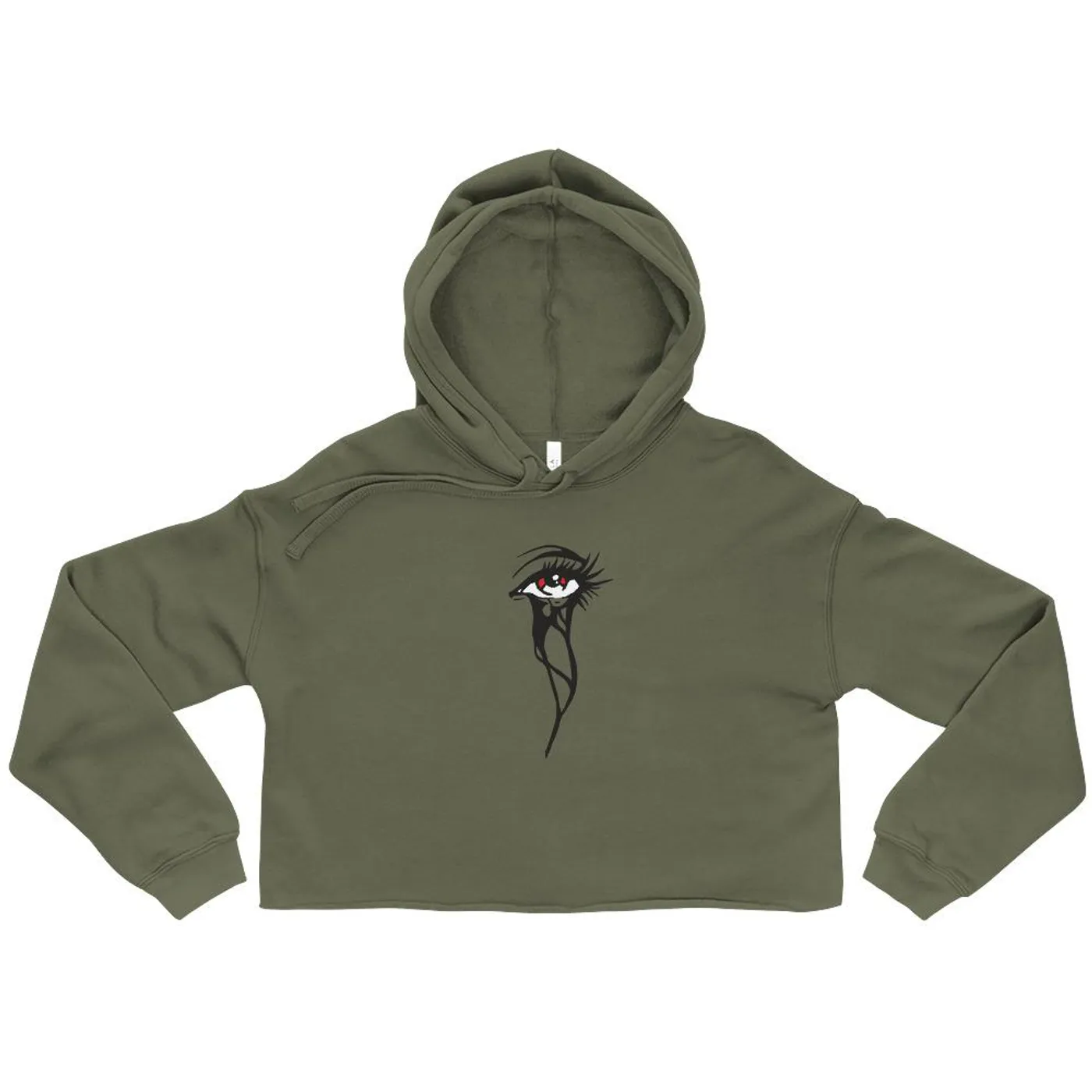 Di WAV DARK - Crop Hoodie