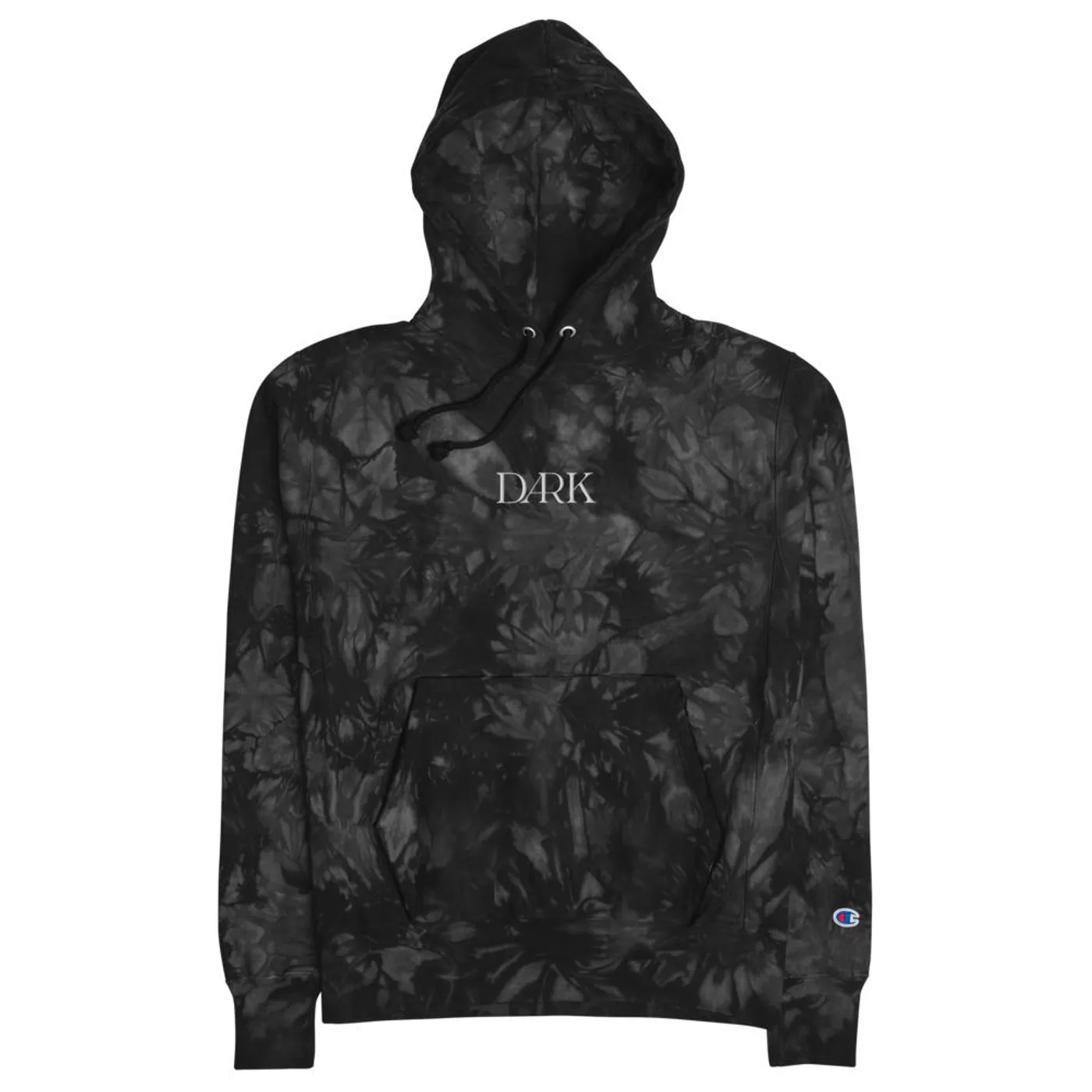 Di WAV DARK - Unisex Champion tie-dye hoodie