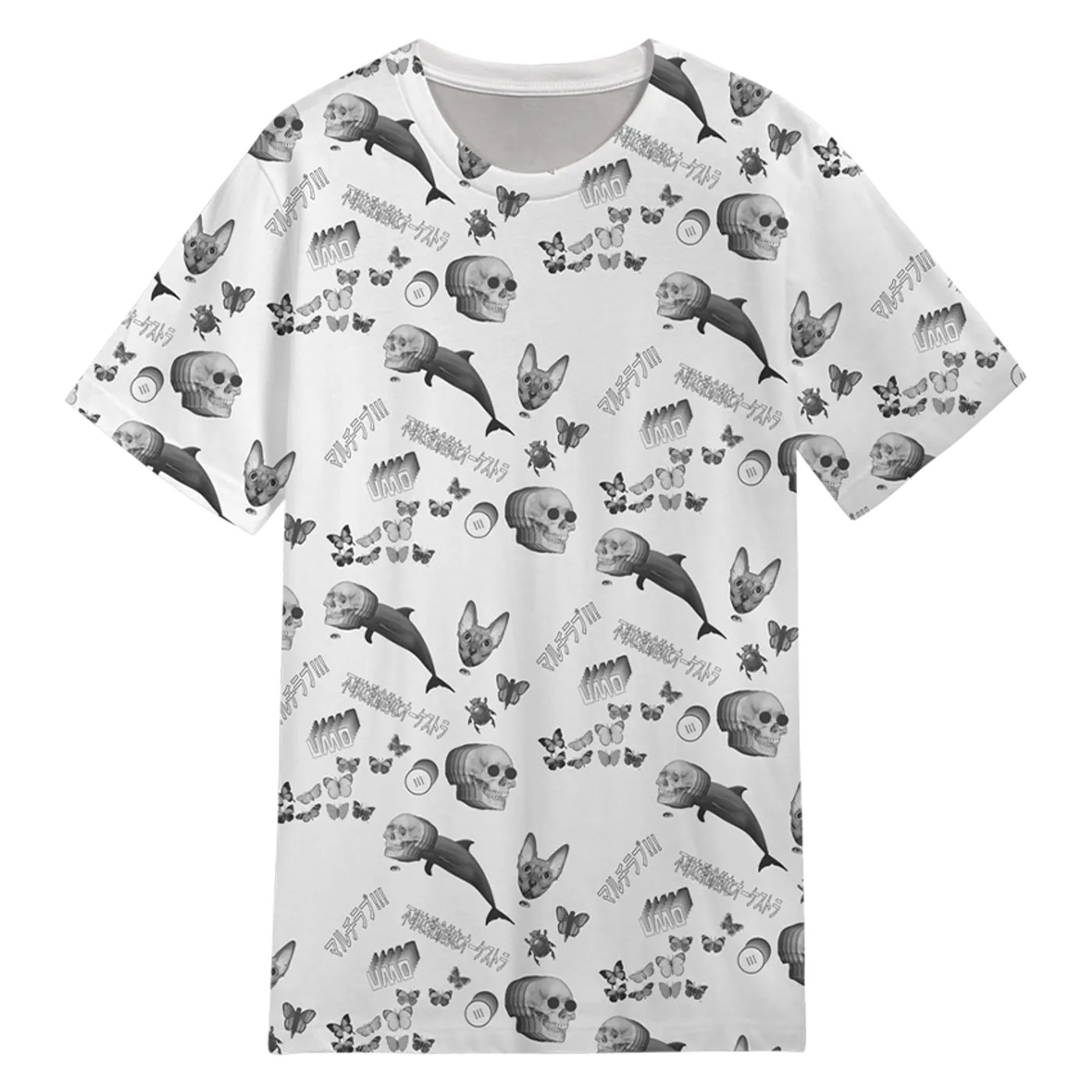 Unknown Mortal Orchestra Multi-Love Pattern T-Shirt