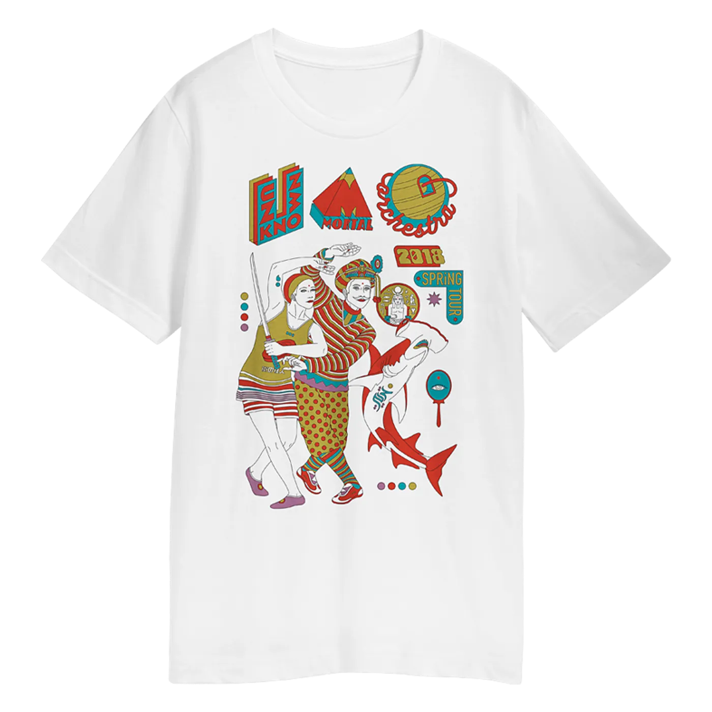 Unknown Mortal Orchestra Ardneks 2018 Spring Tour T-Shirt