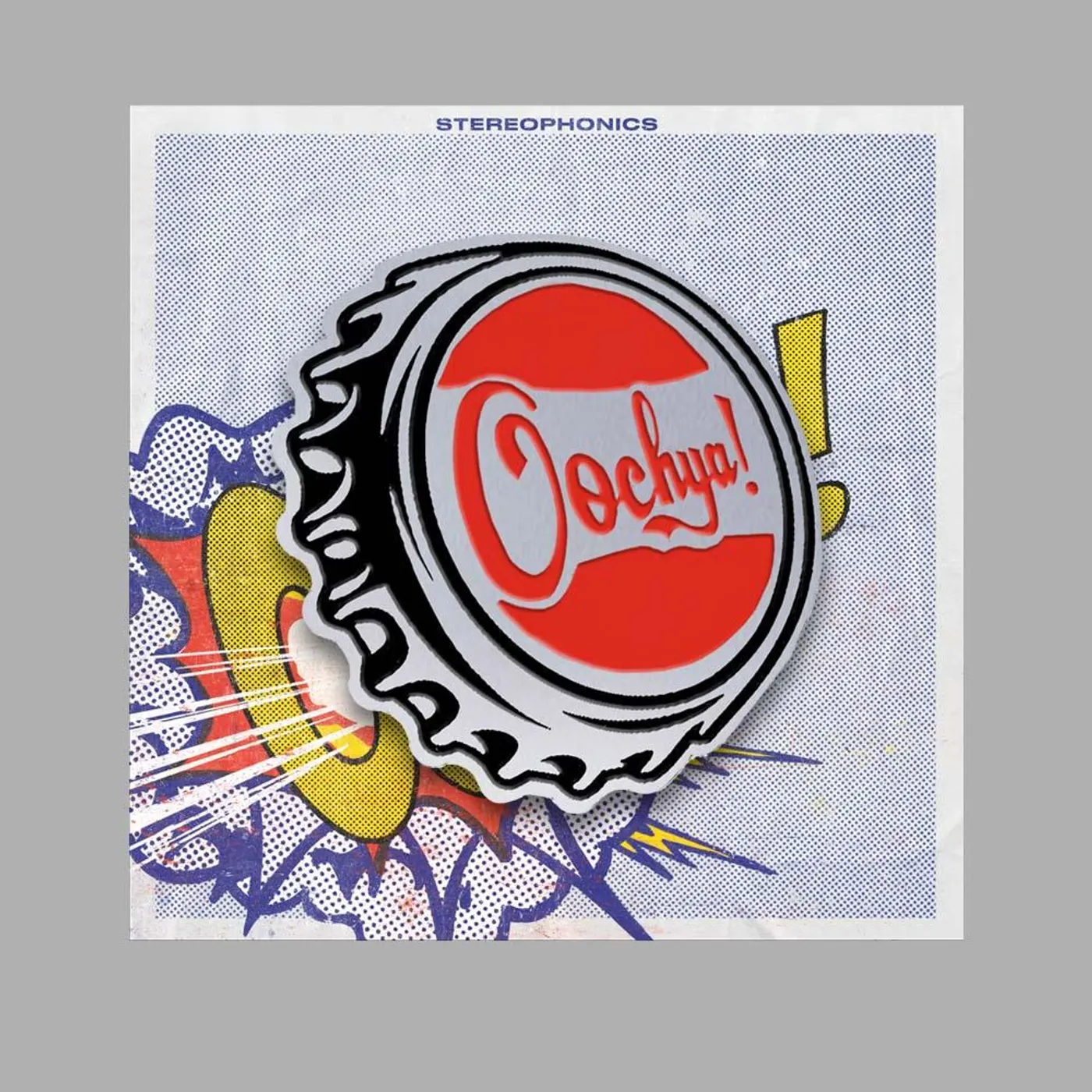 Stereophonics OOCHYA! BOTTLE CAP ENAMEL PIN