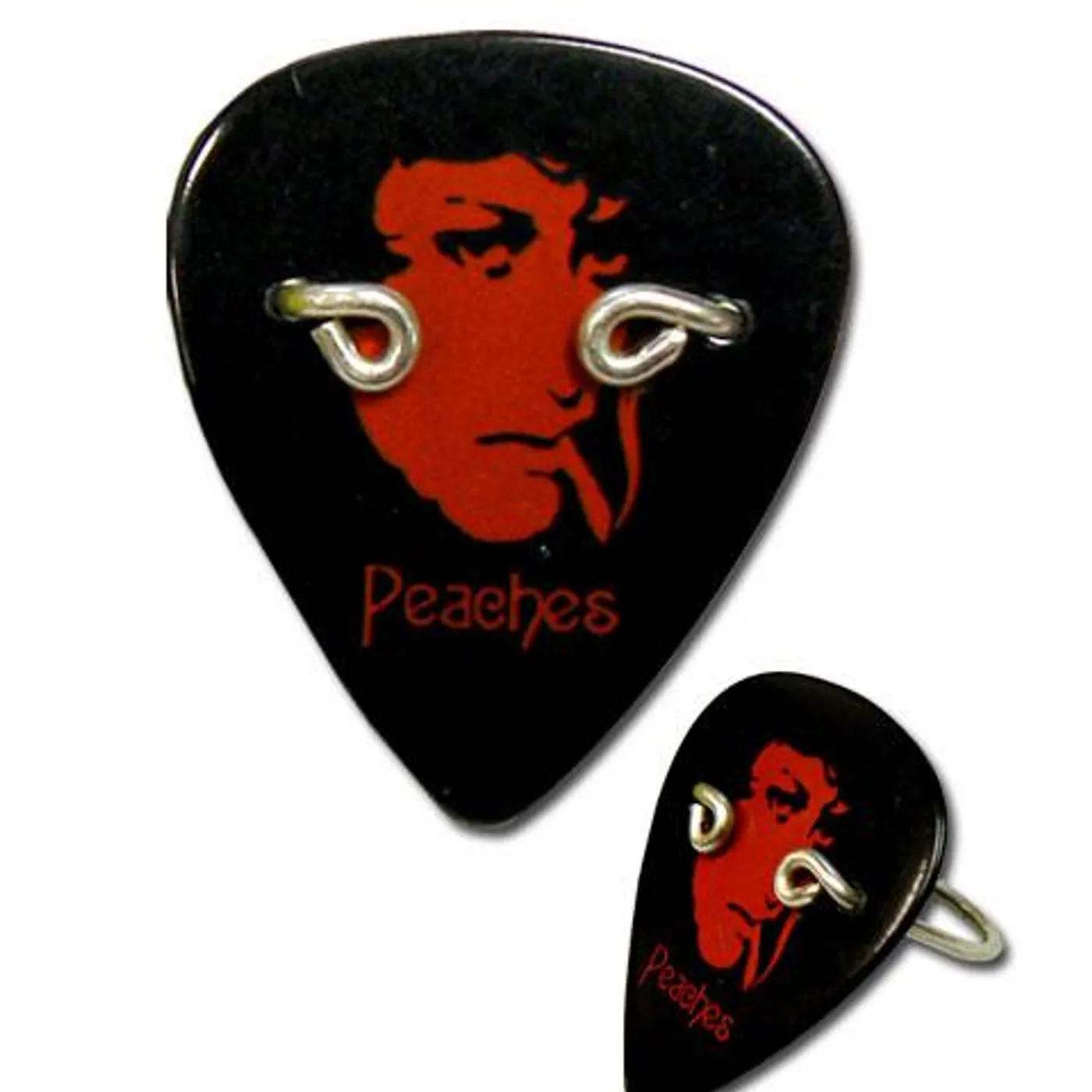 Peaches Guitar Pick Ring