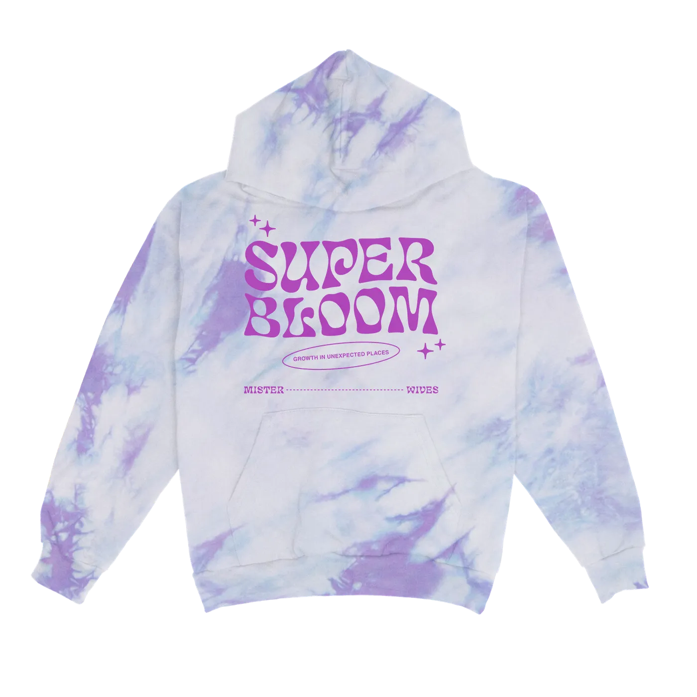 MisterWives Superbloom Purple Dye Hoodie