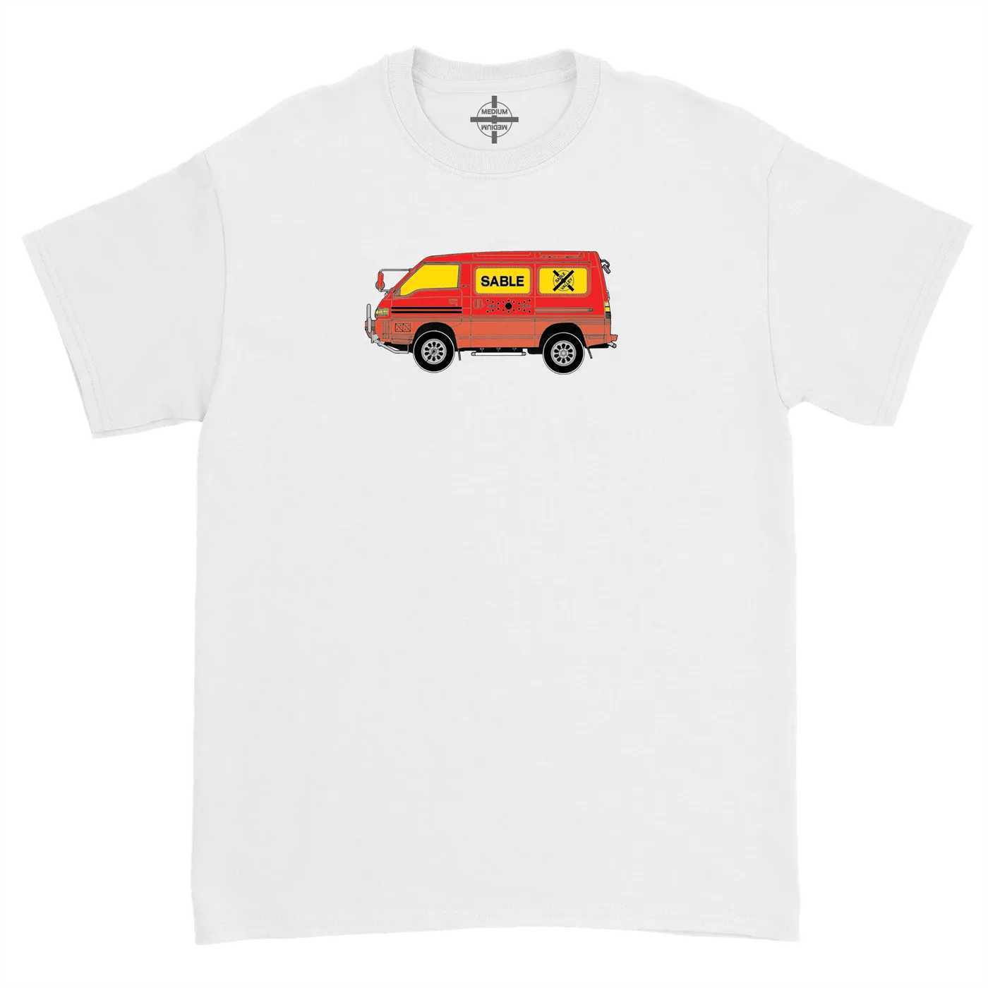 Sable Valley Van Tee - White
