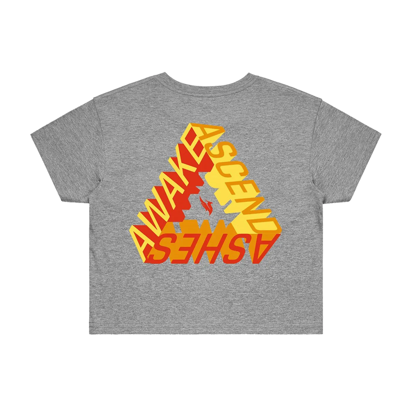 ILLENIUM Women's Grey Event Crop Tee