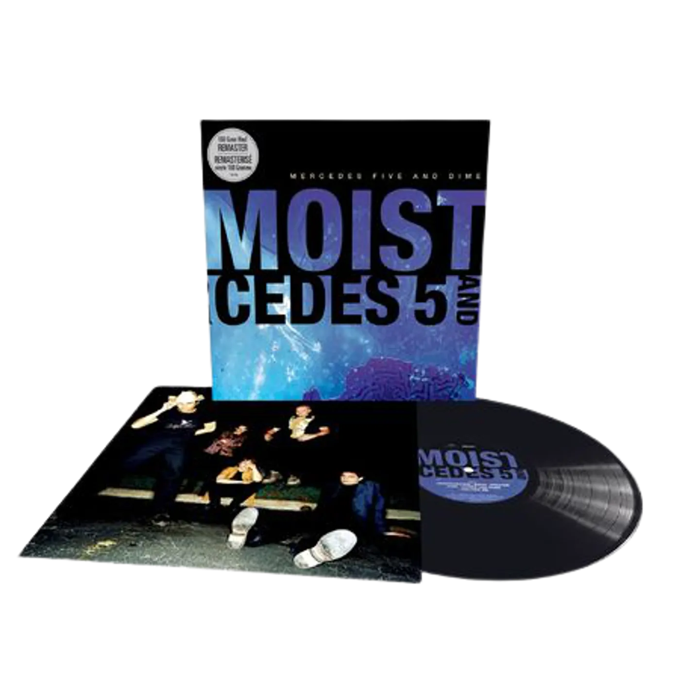 Moist Mercedes Five and Dime Remaster LP (Vinyl)
