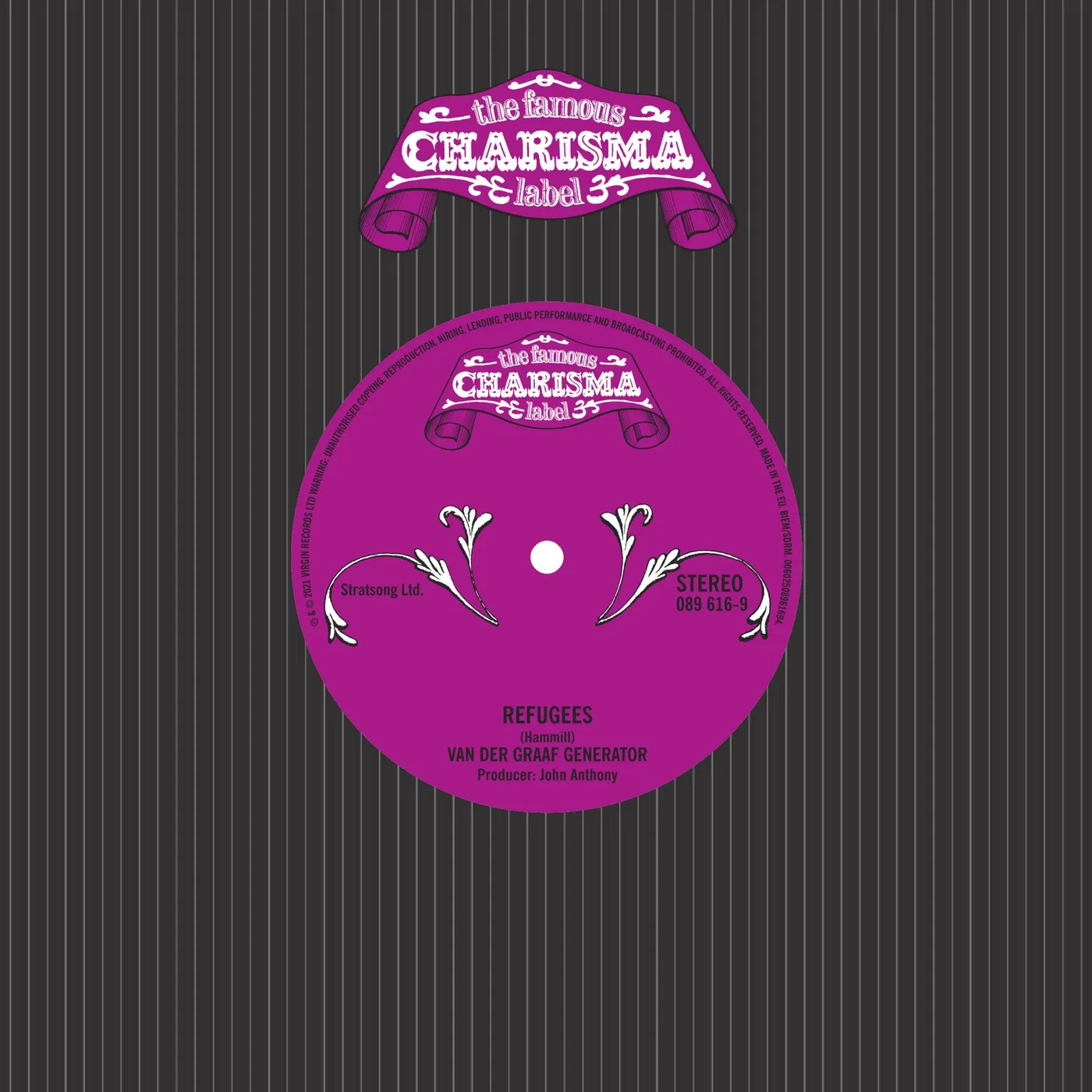 Van Der Graaf Generator Refugees / The Boat Of A Million Years 7" Single