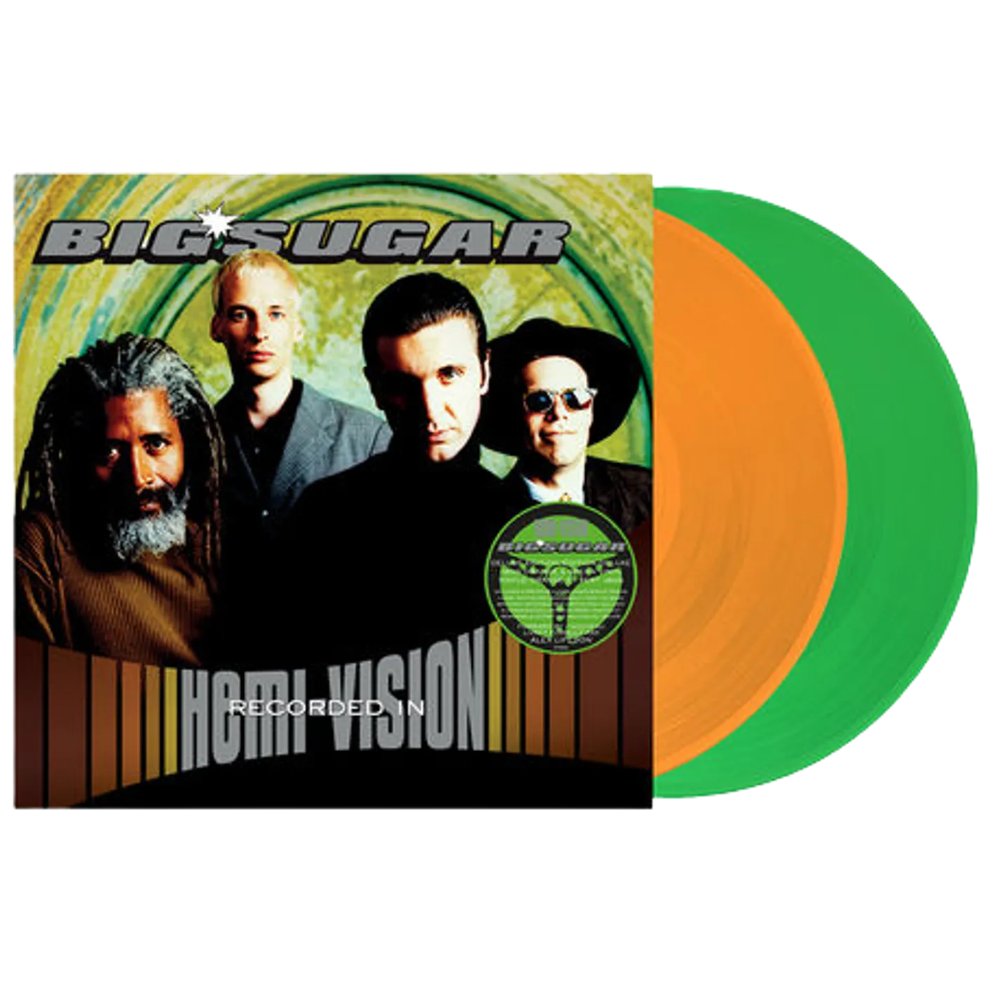 Big Sugar Hemi-Vision Deluxe Orange / Green 2LP