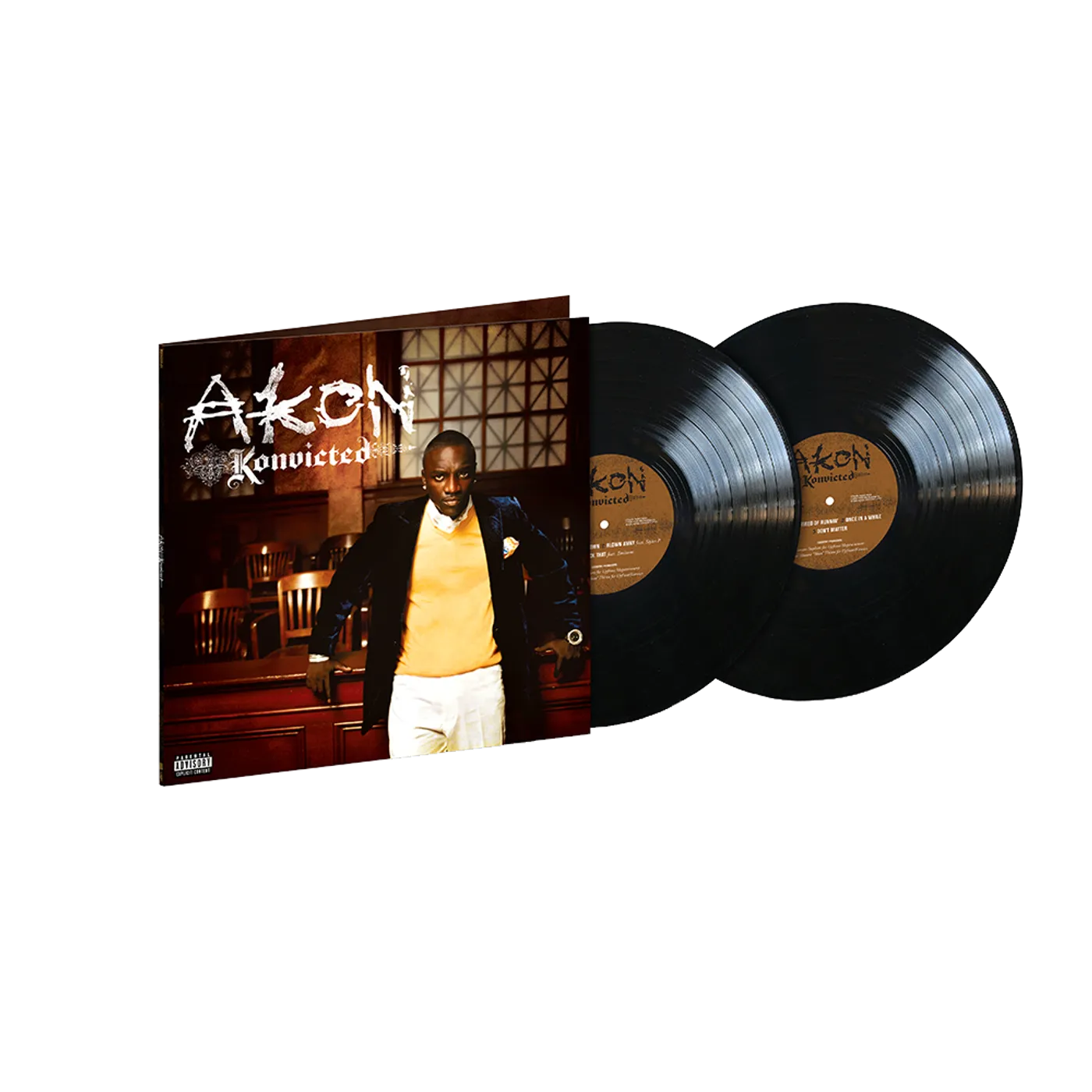 Akon Konvicted Deluxe Edition 2LP