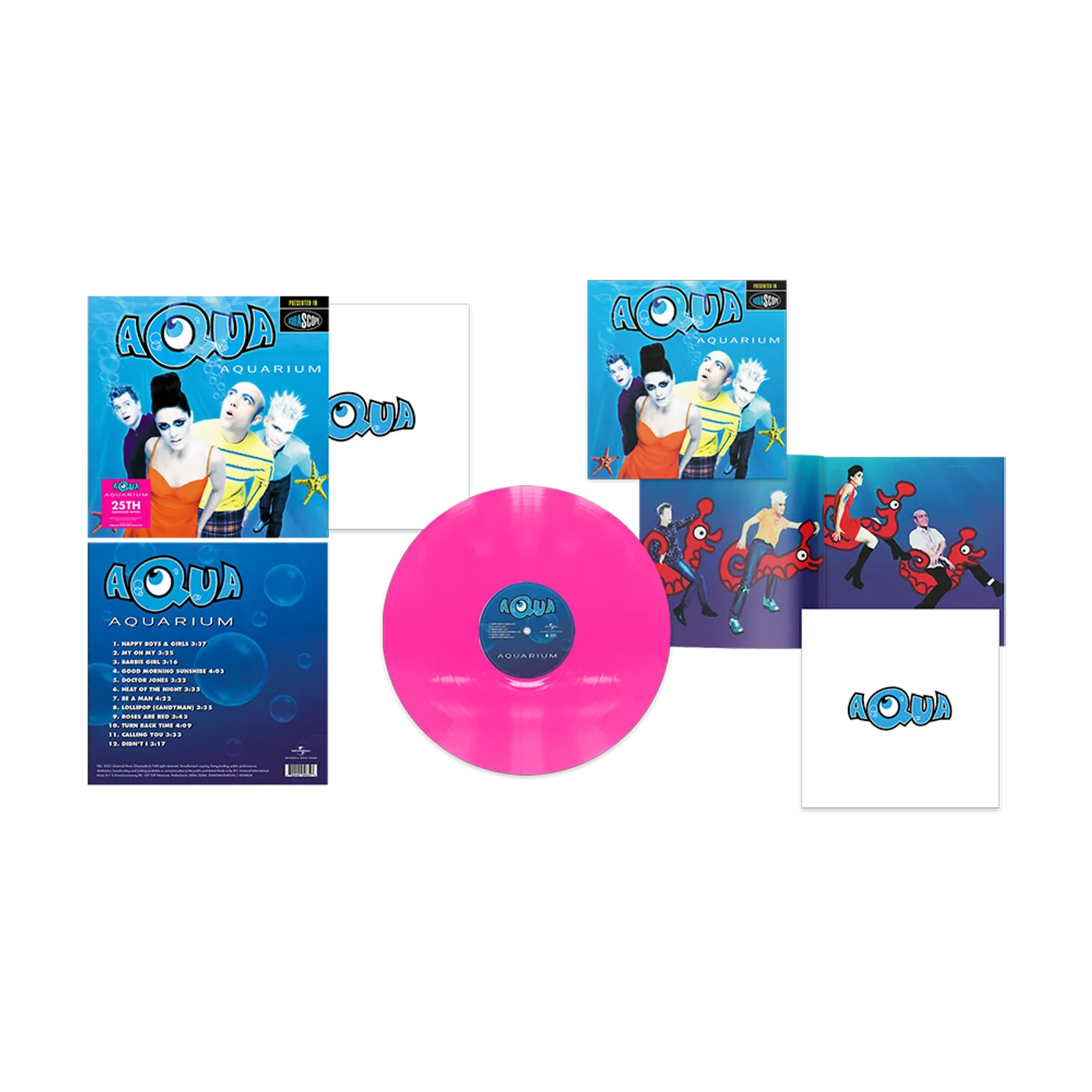 Aquarium 25 Years Pink LP (Vinyl)