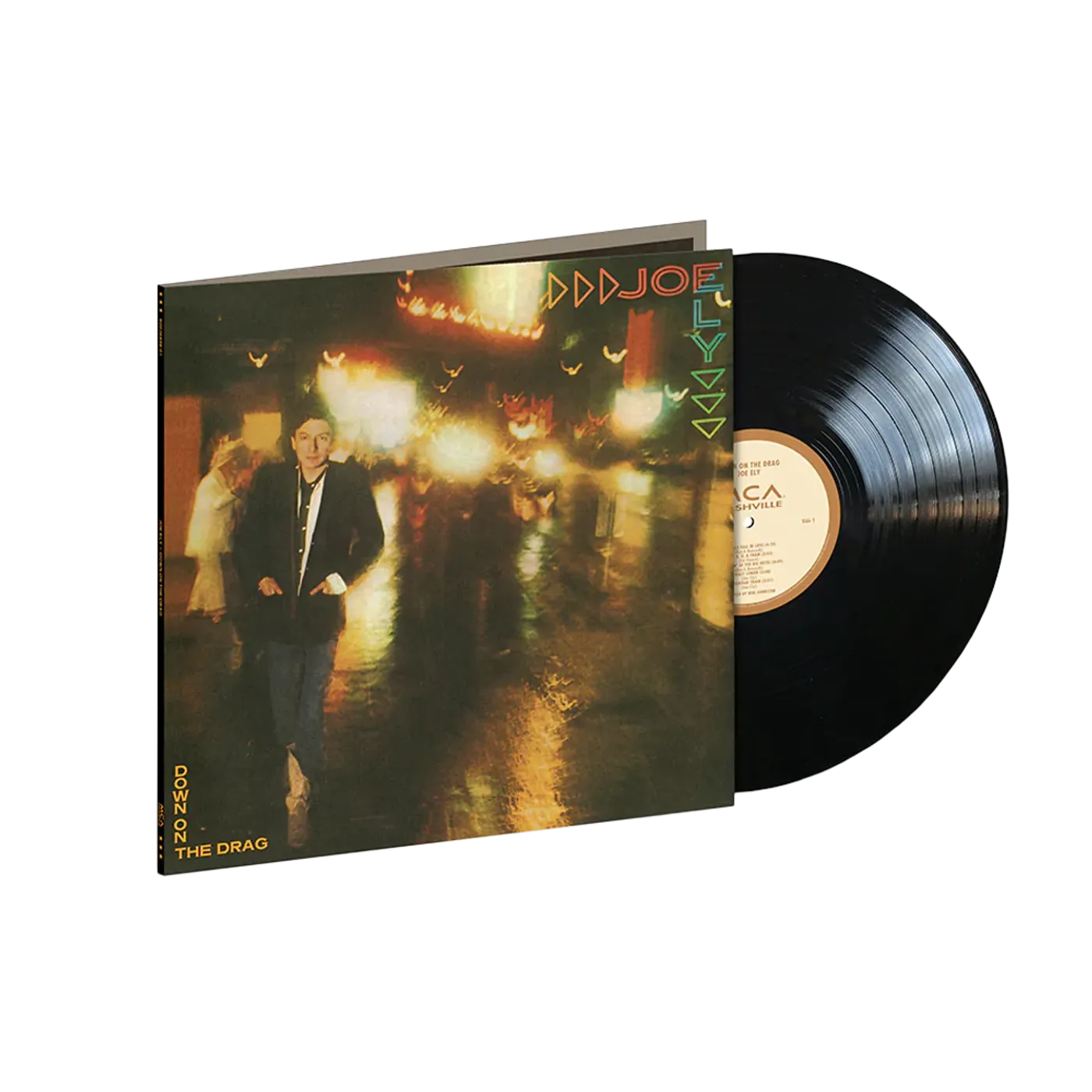 Joe Ely Down On The Drag LP (Vinyl)