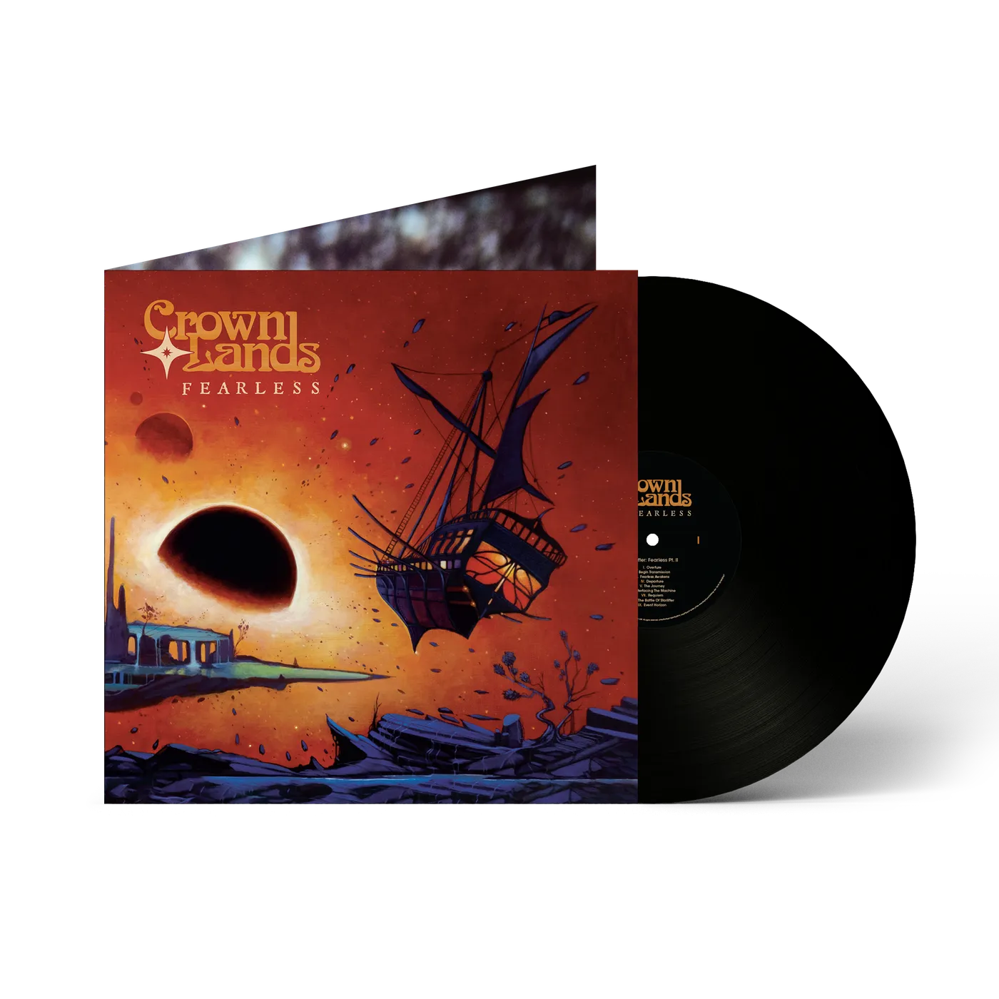 Crown Lands Fearless Standard Black 2LP