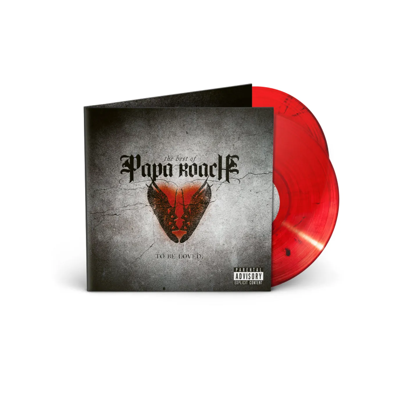 Papa Roach To Be Loved: The Best Of 2LP Red Splatter