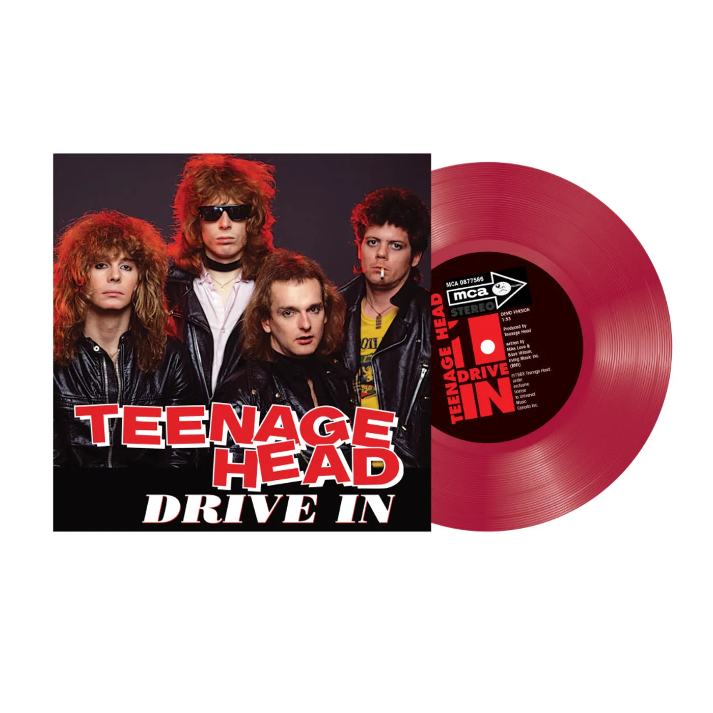 Teenage Head Drive In 7inch Red