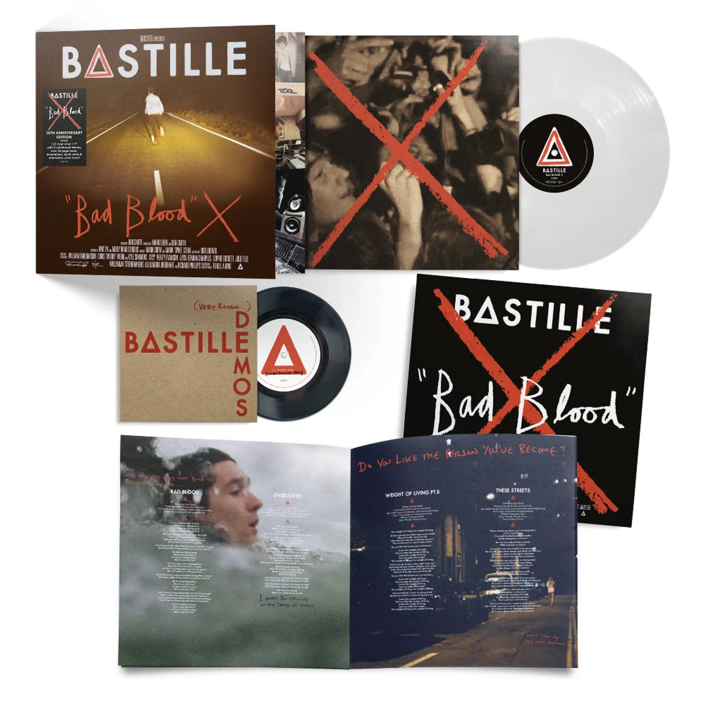 Bastille Bad Blood X LP + 7" Single (Vinyl)